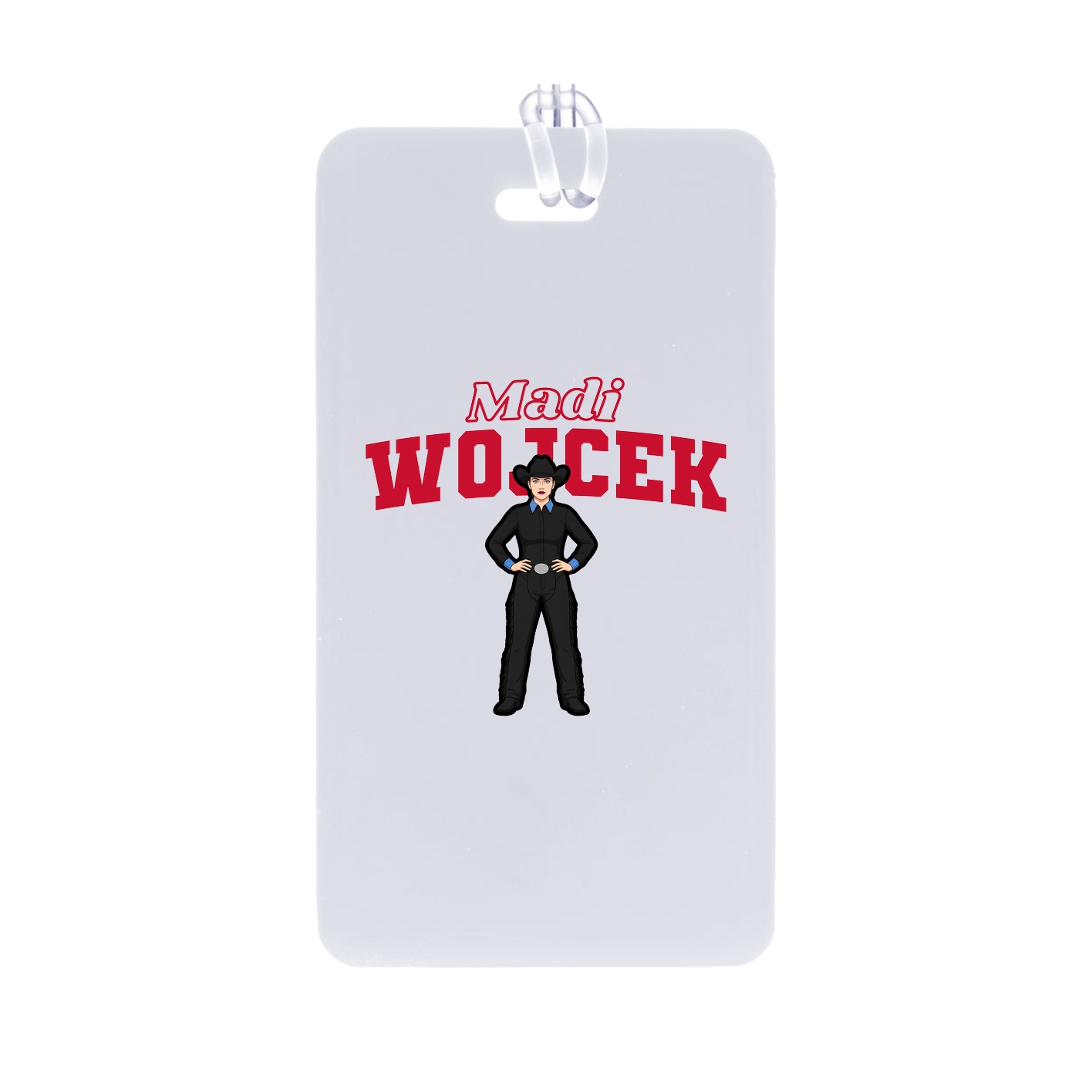 Bag Tag — Name Arch in Classic