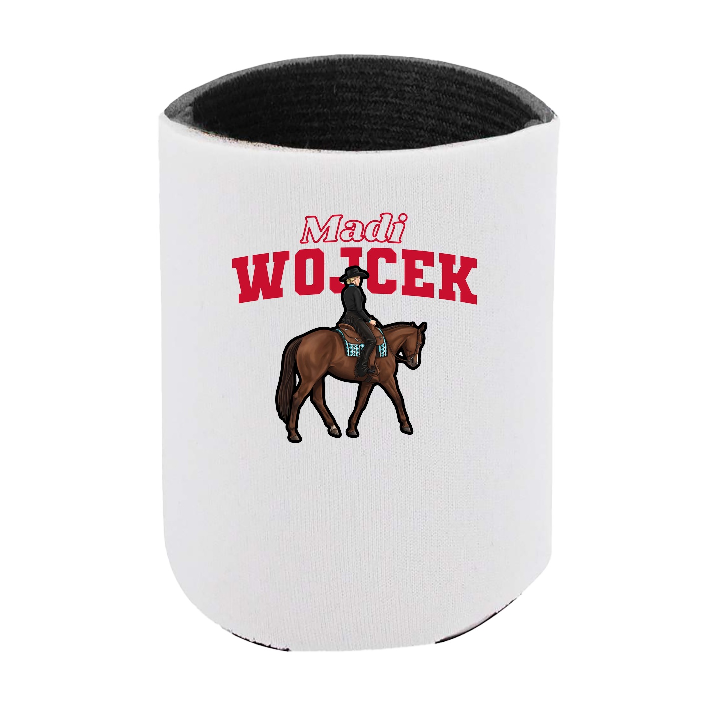 Can Holder — Name Arch in White