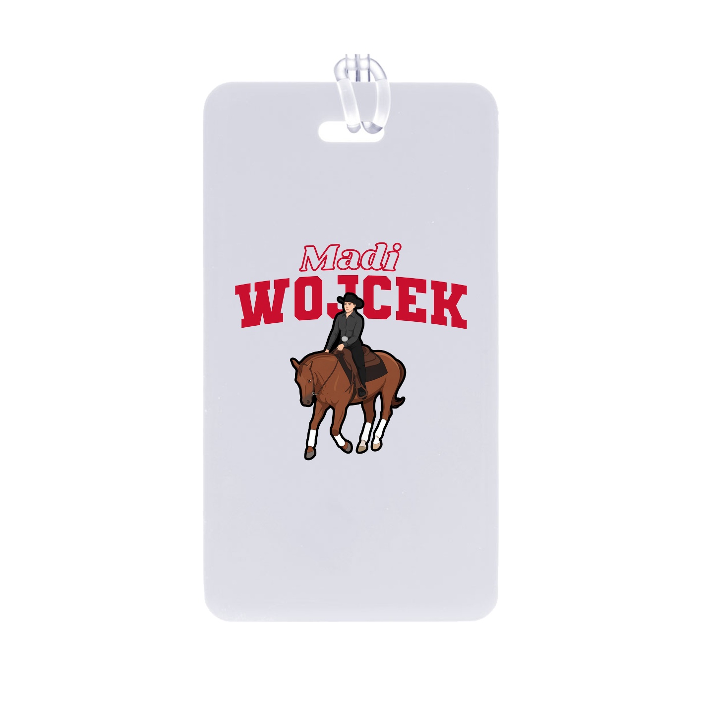 Bag Tag — Name Arch in Classic