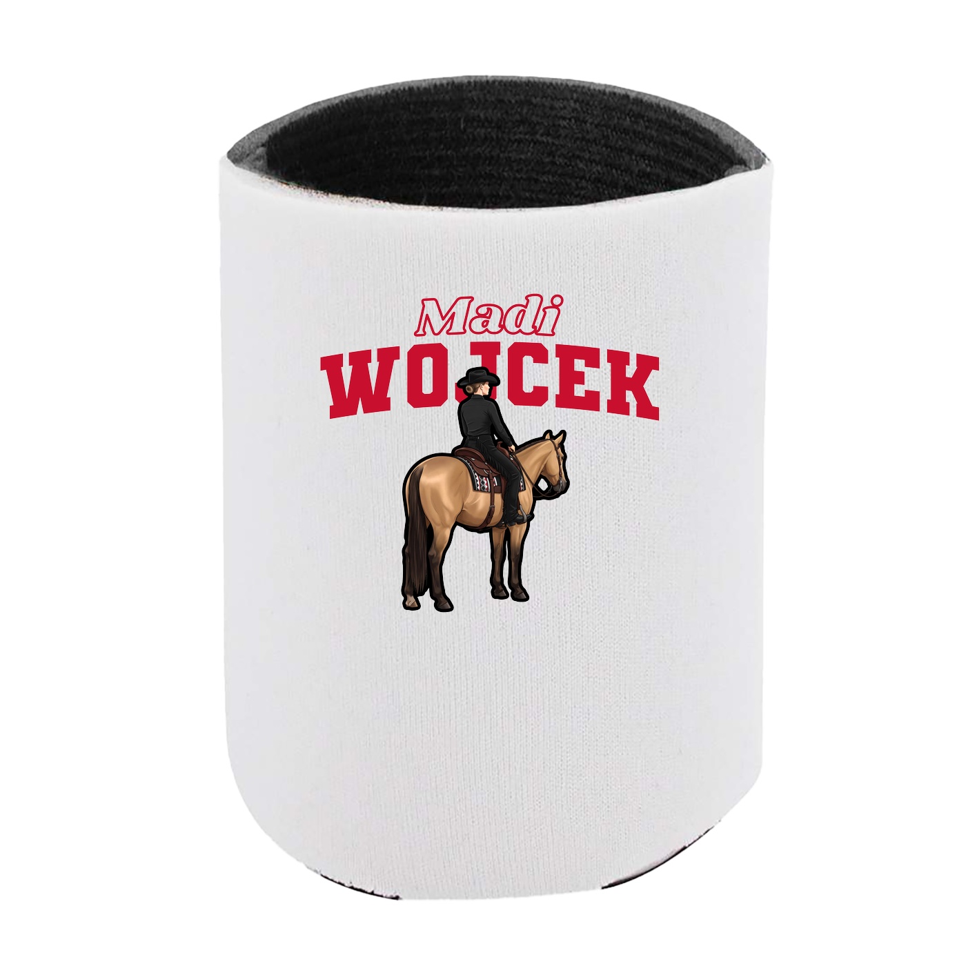 Can Holder — Name Arch in White