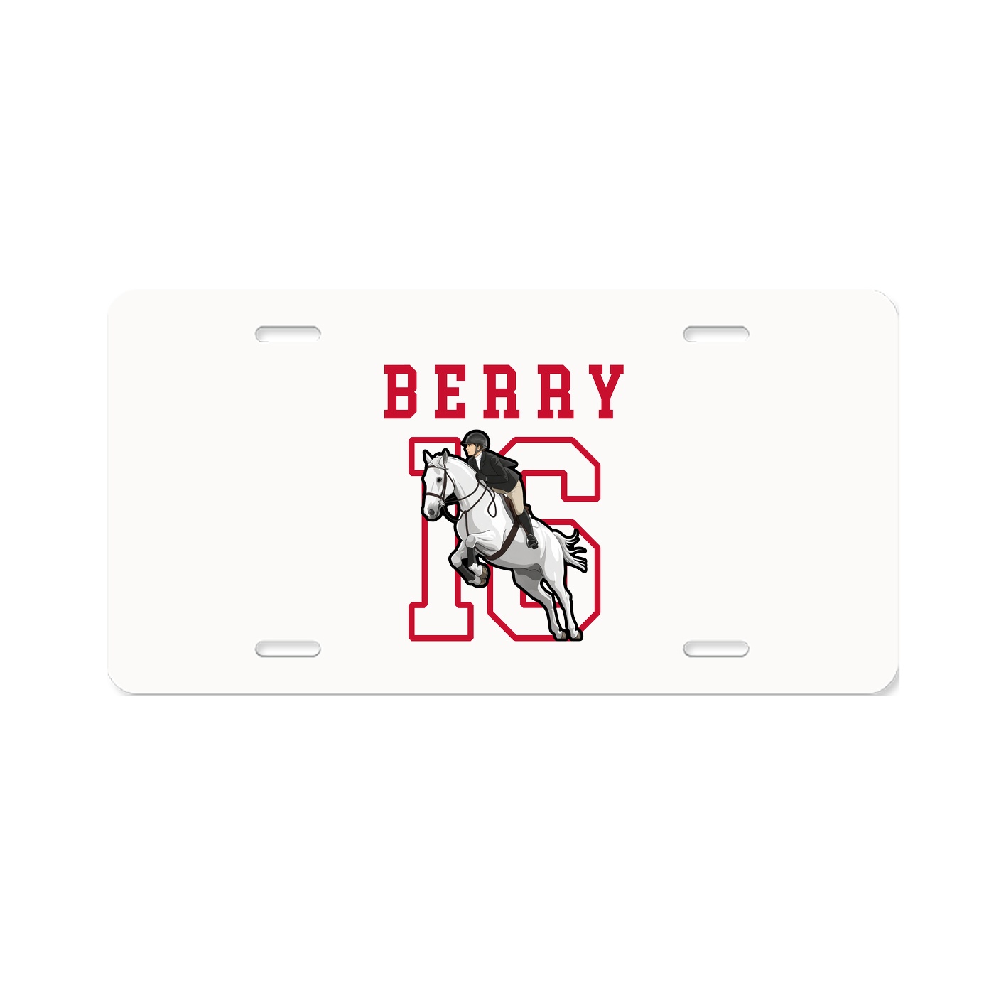 License Plate — Shirsey in Classic