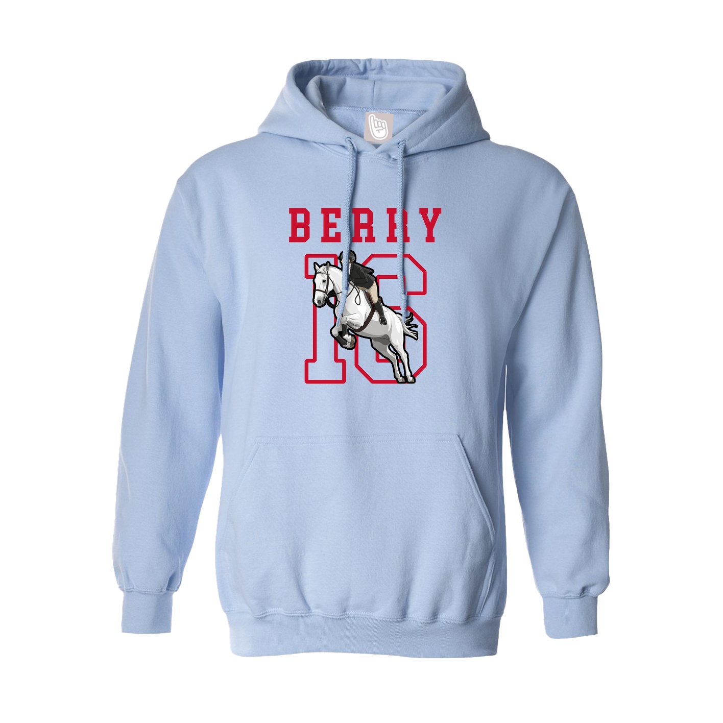 Hoodie — Shirsey in Light Blue