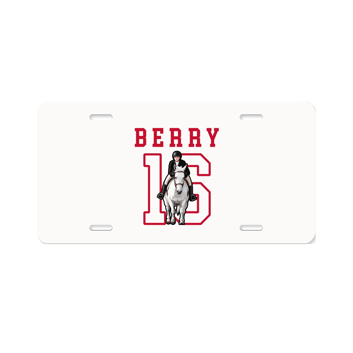 License Plate — Shirsey in Classic