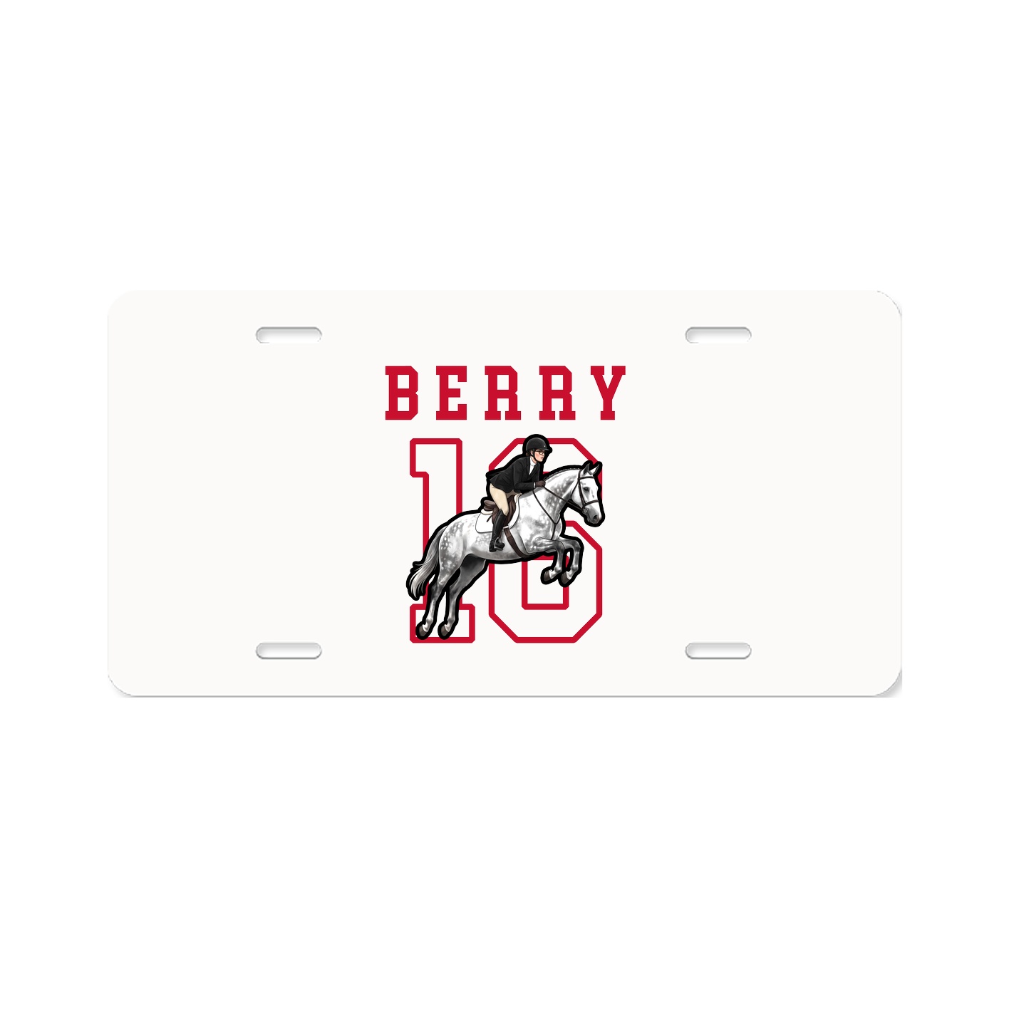 License Plate — Shirsey in Classic