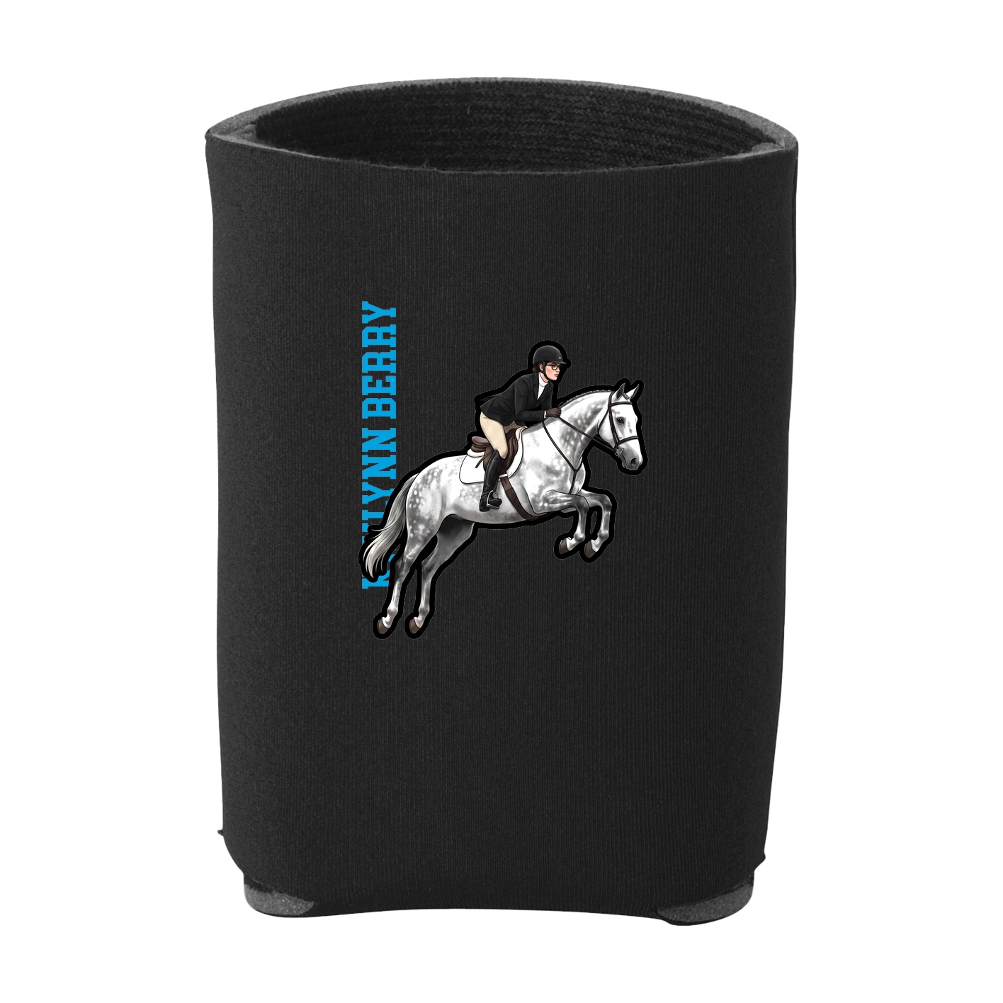 Can Holder — Name Vertical in Black
