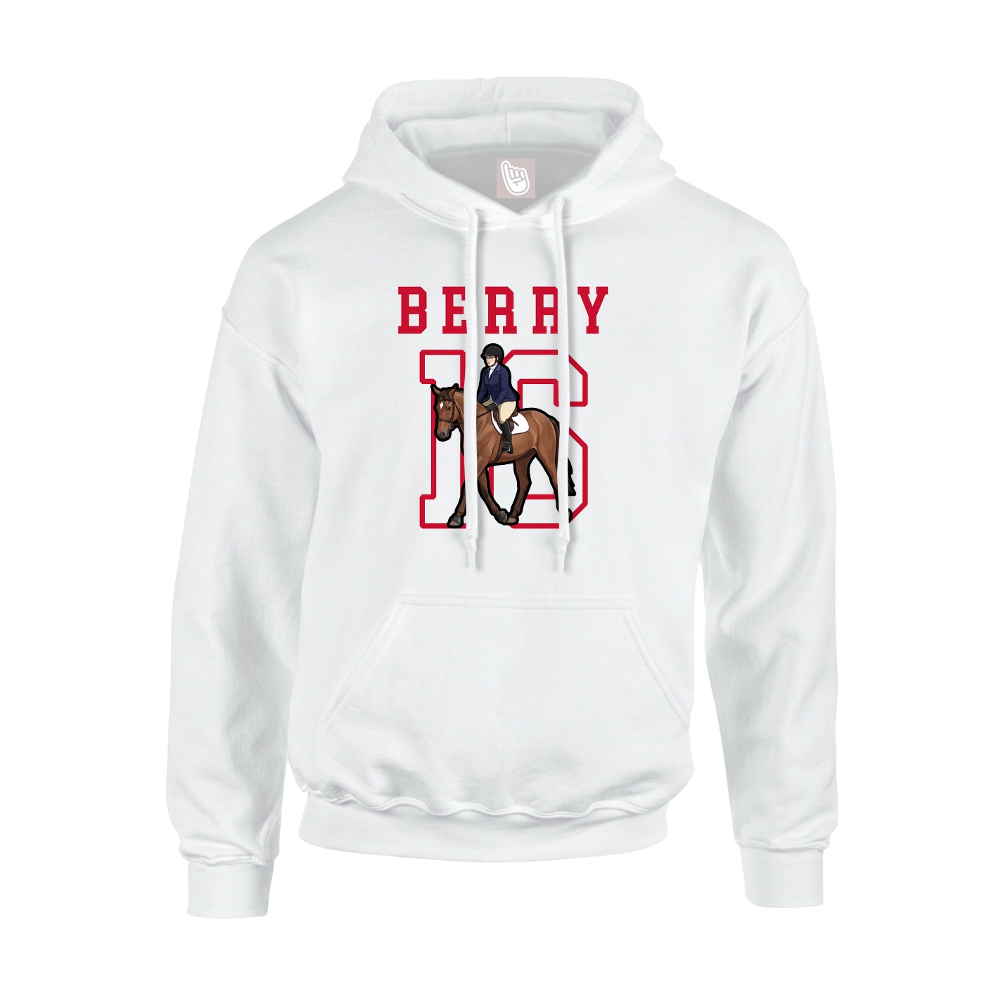 Youth Hoodie — Shirsey in White
