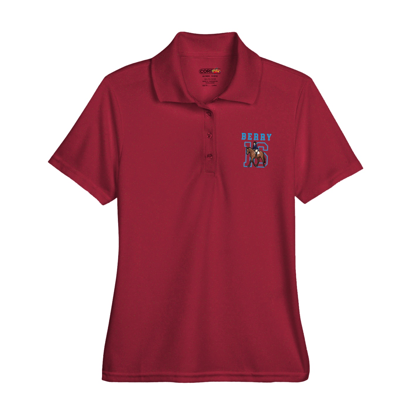 Womens Performance Polo — Shirsey in Red