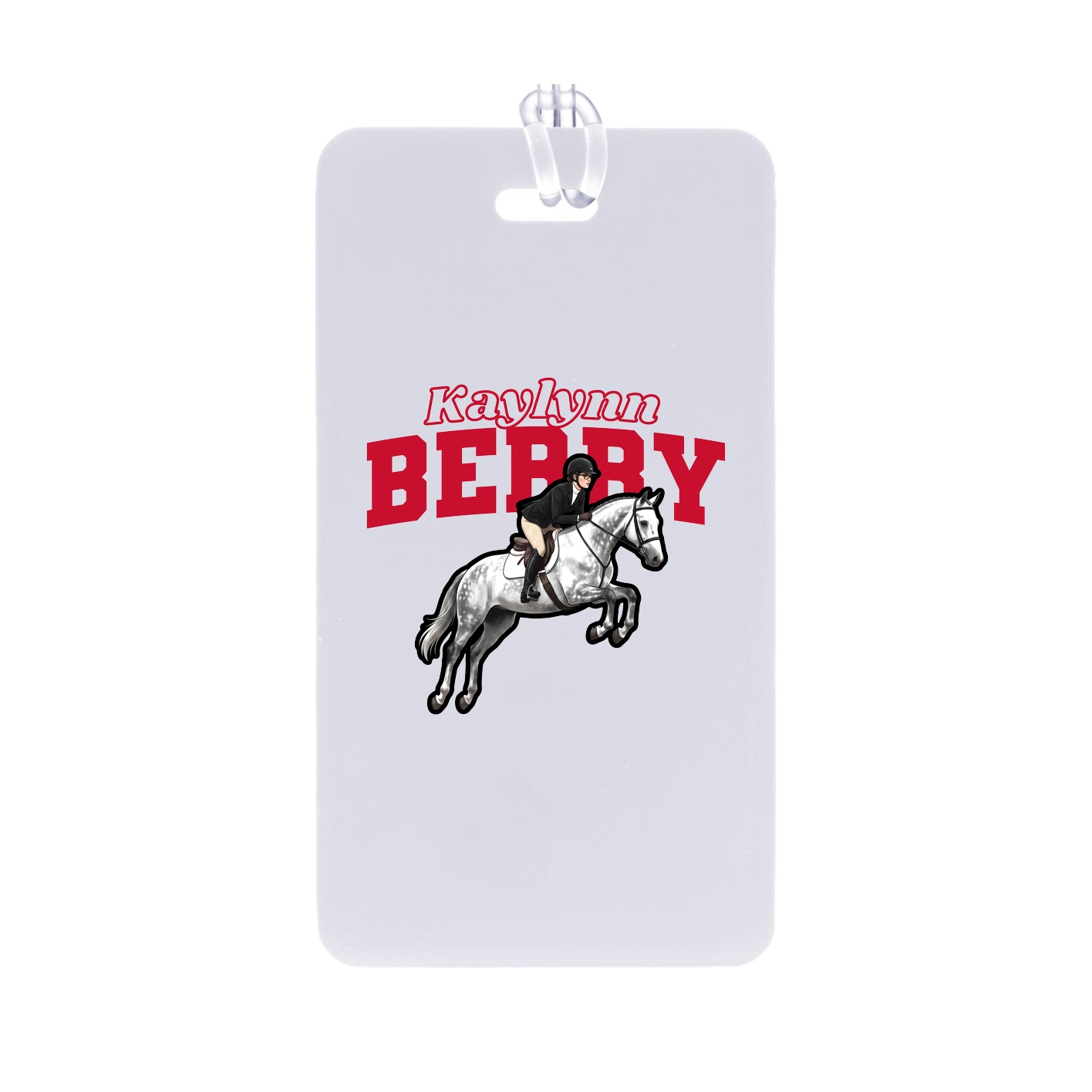 Bag Tag — Name Arch in Classic