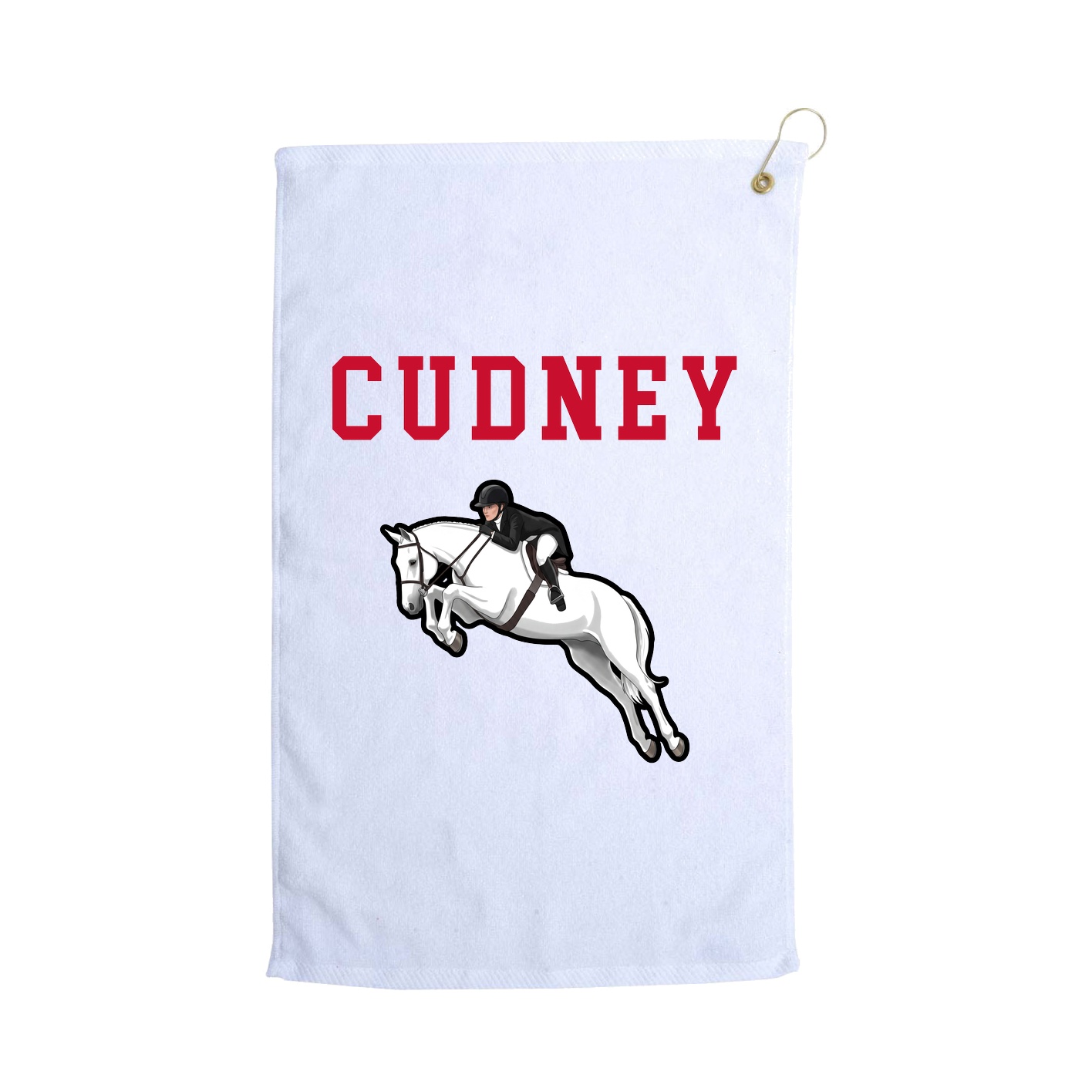 Golf Towel — Shirsey in White