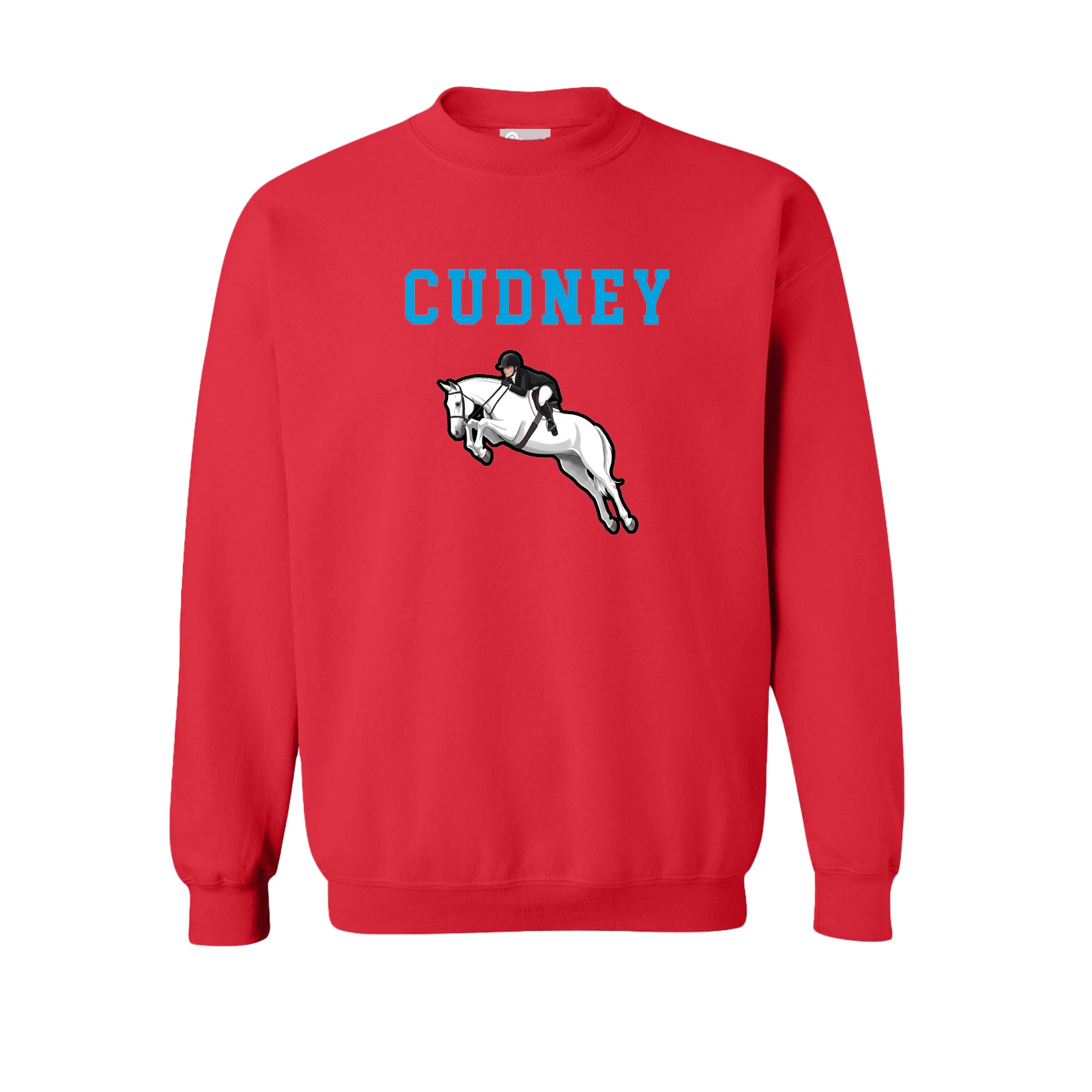 Fleece Crew — Shirsey in Red