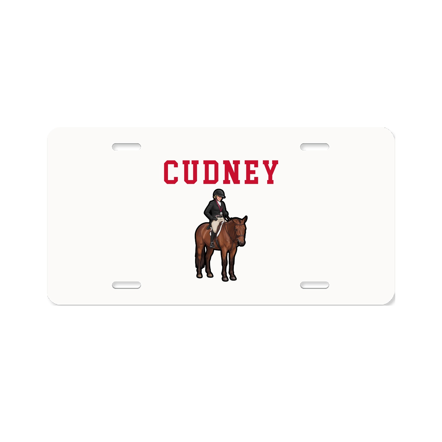 License Plate — Shirsey in Classic