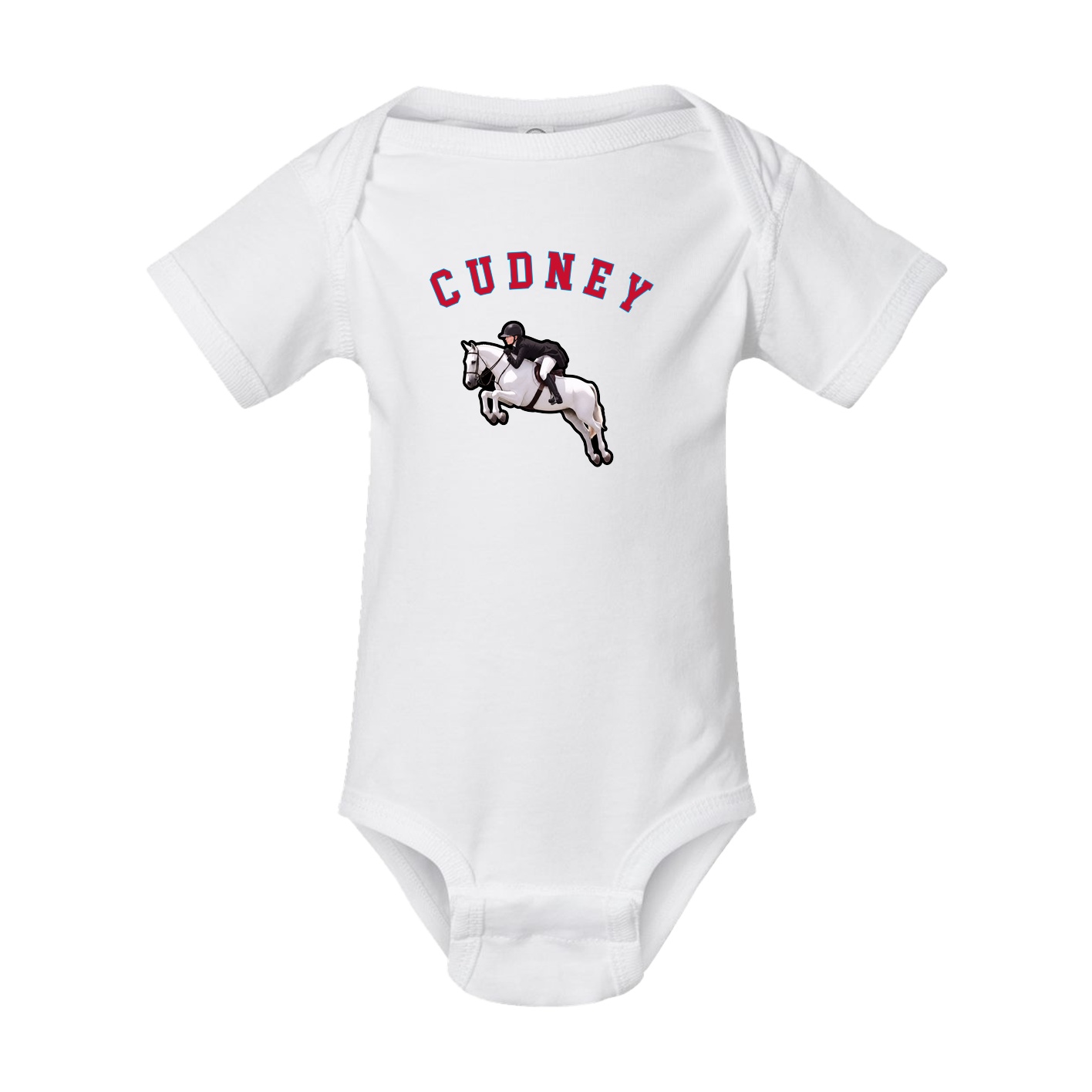 Baby Onesie — Shirsey Arch in White
