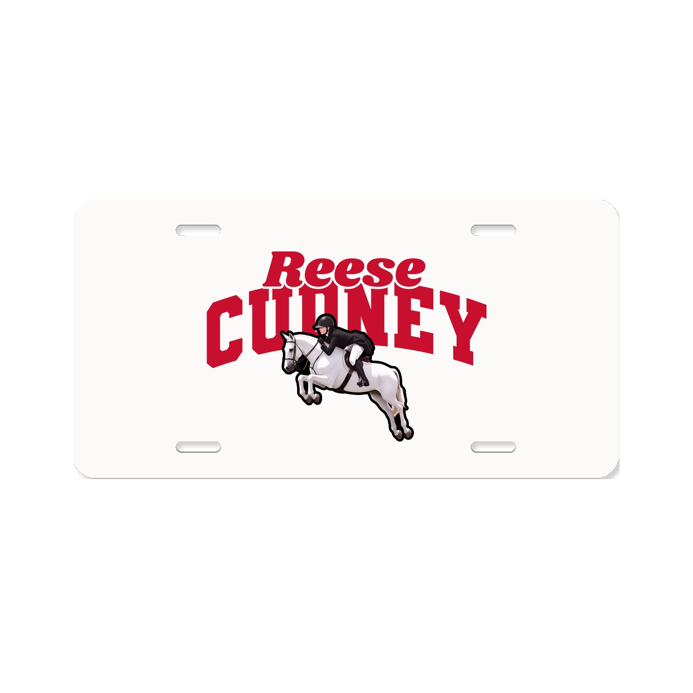 License Plate — Signature Arch in Classic