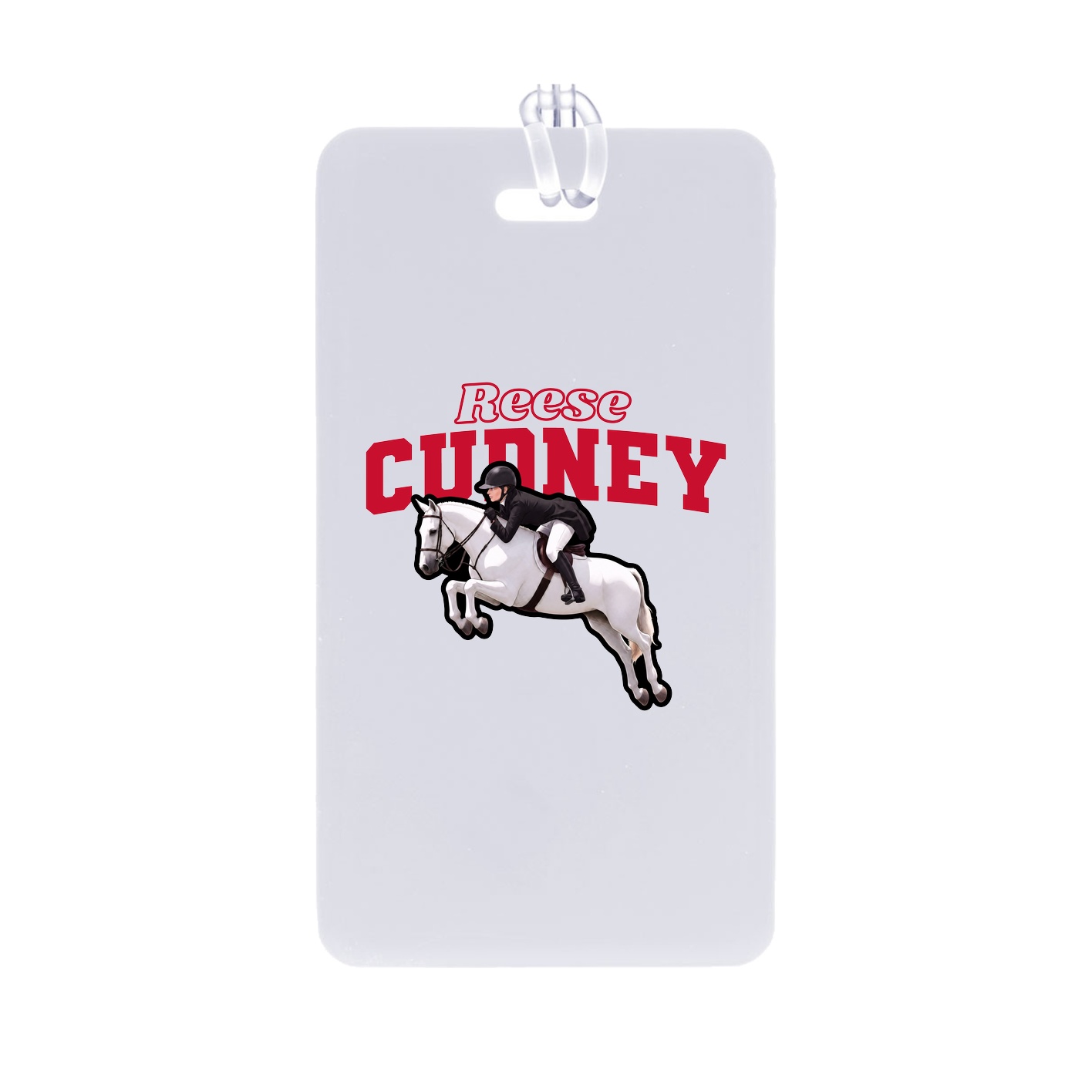 Bag Tag — Name Arch in Classic