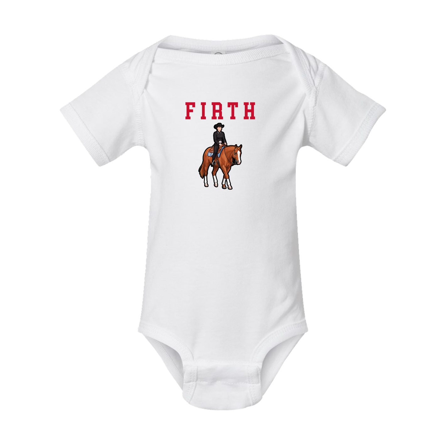 Baby Onesie — Shirsey in White