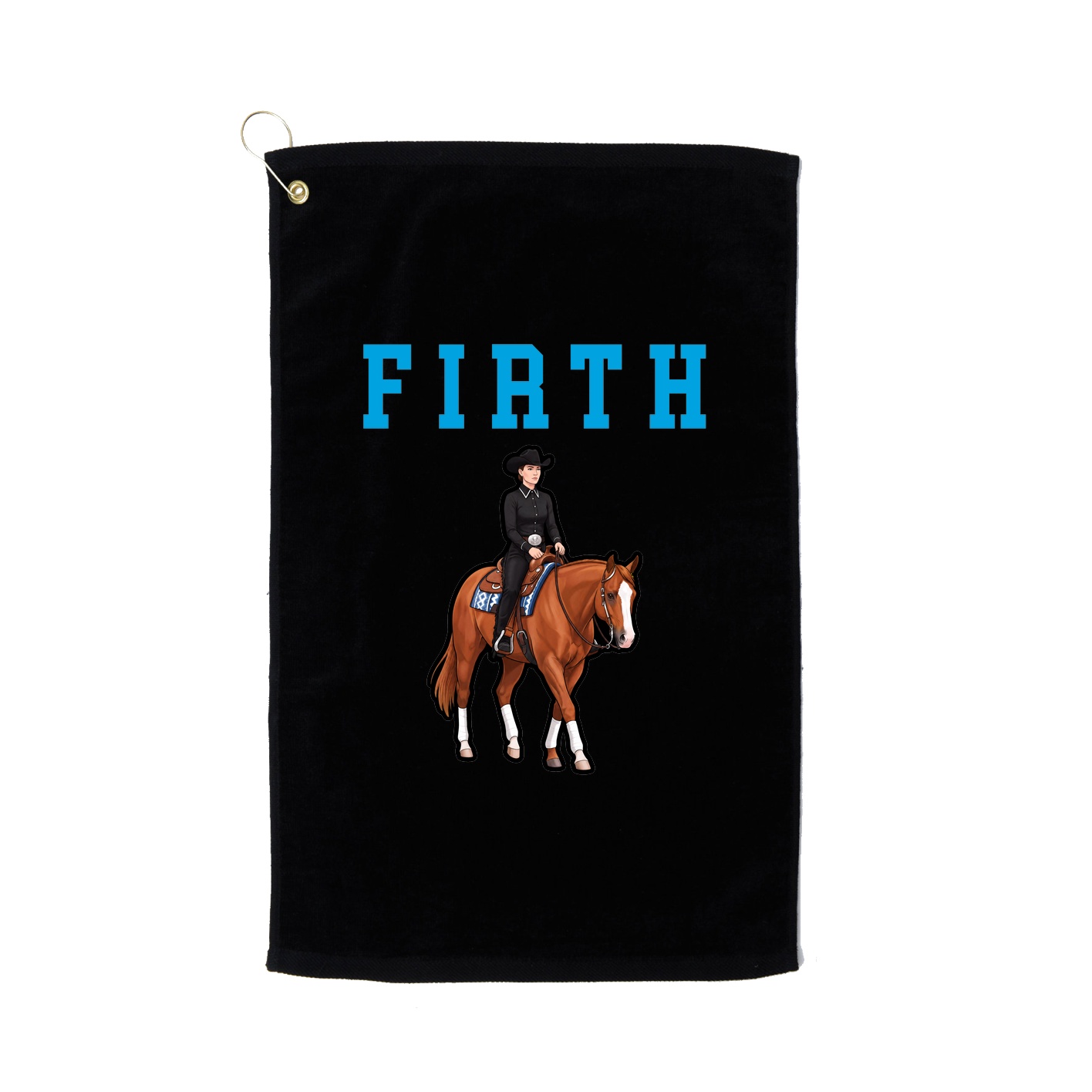 Golf Towel — Shirsey in Black