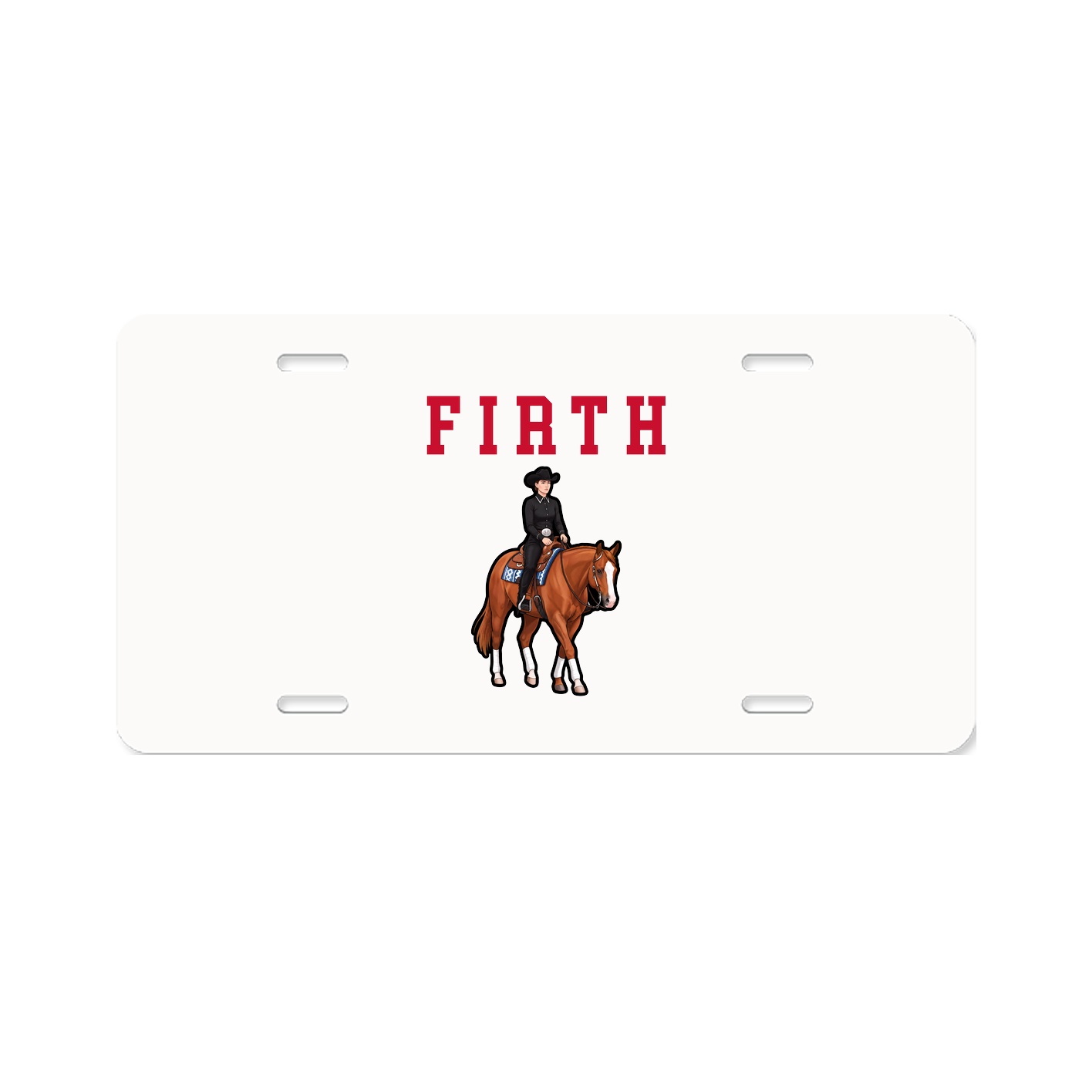 License Plate — Shirsey in Classic