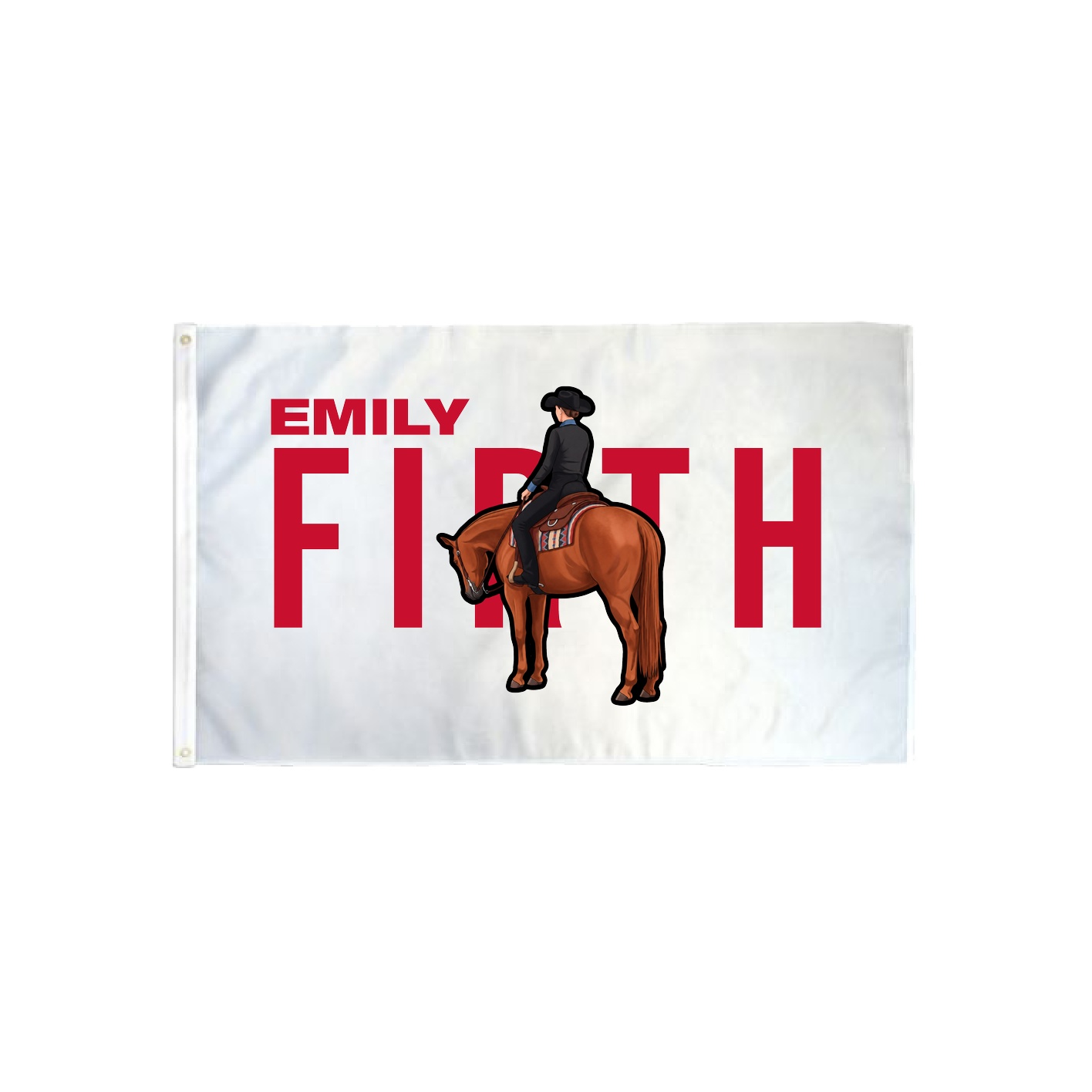 3x5 Flag — Player Name in Classic
