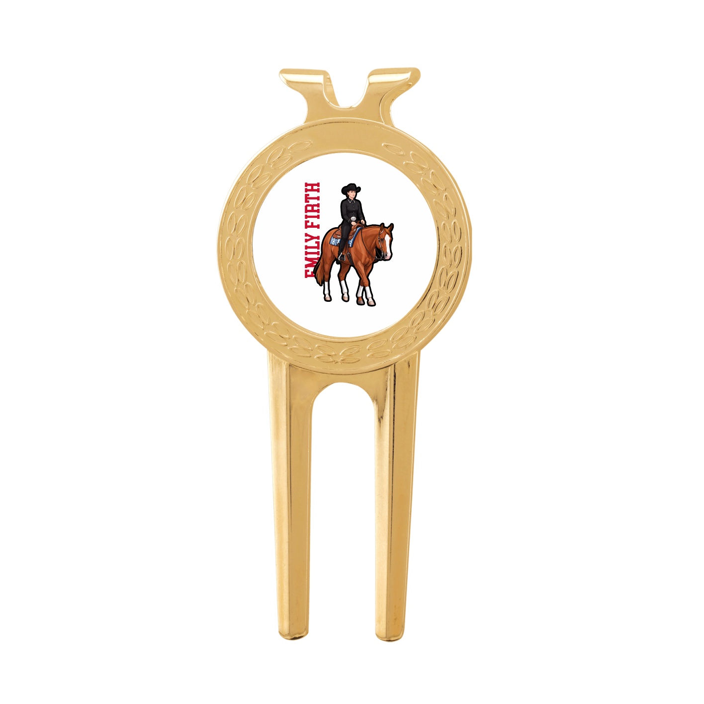 Divot Tool with Ball Marker — Name Vertical in Classic