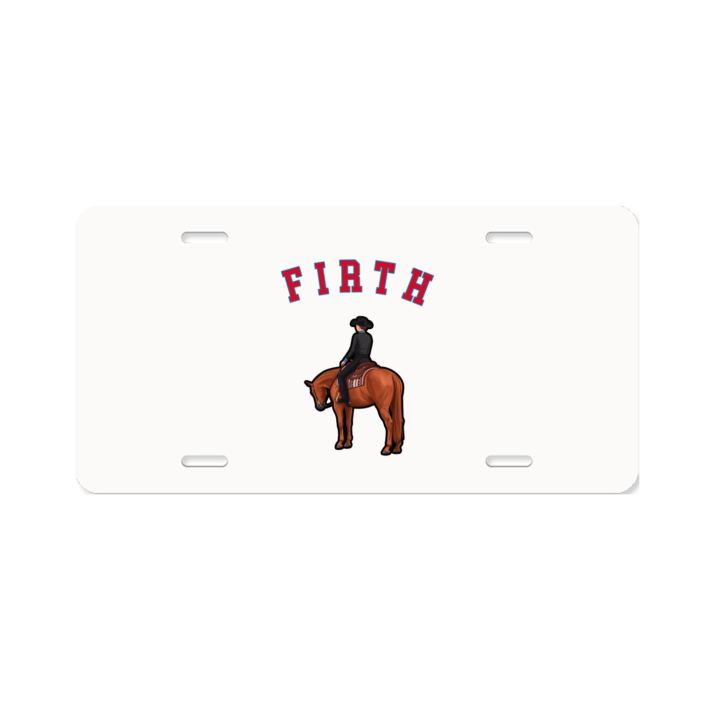 License Plate — Shirsey Arch in Classic