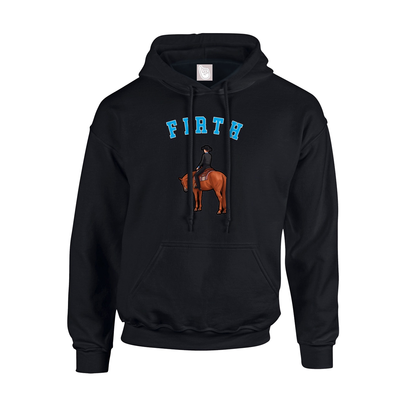 Youth Hoodie — Shirsey Arch in Black