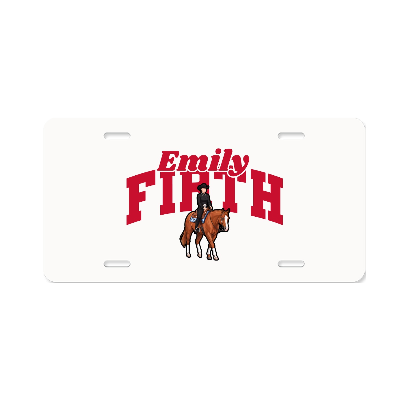 License Plate — Signature Arch in Classic