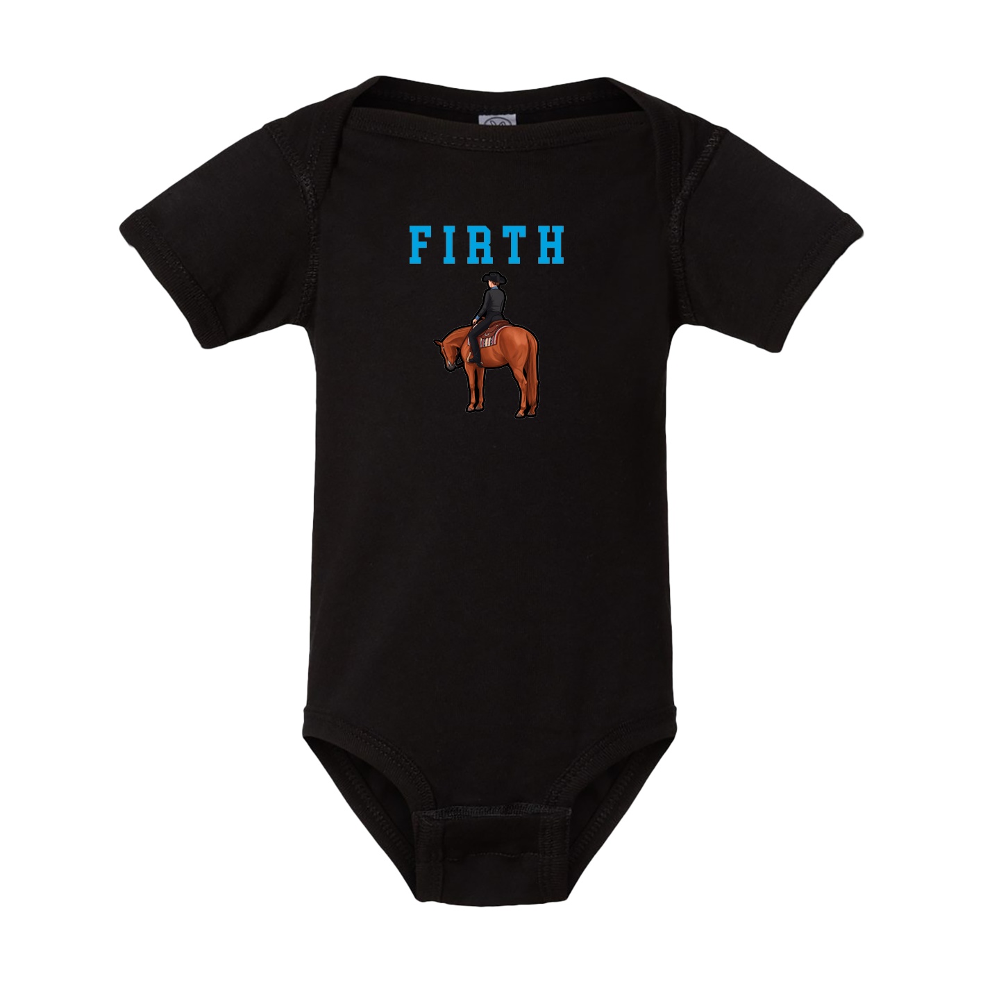 Baby Onesie — Shirsey in Black
