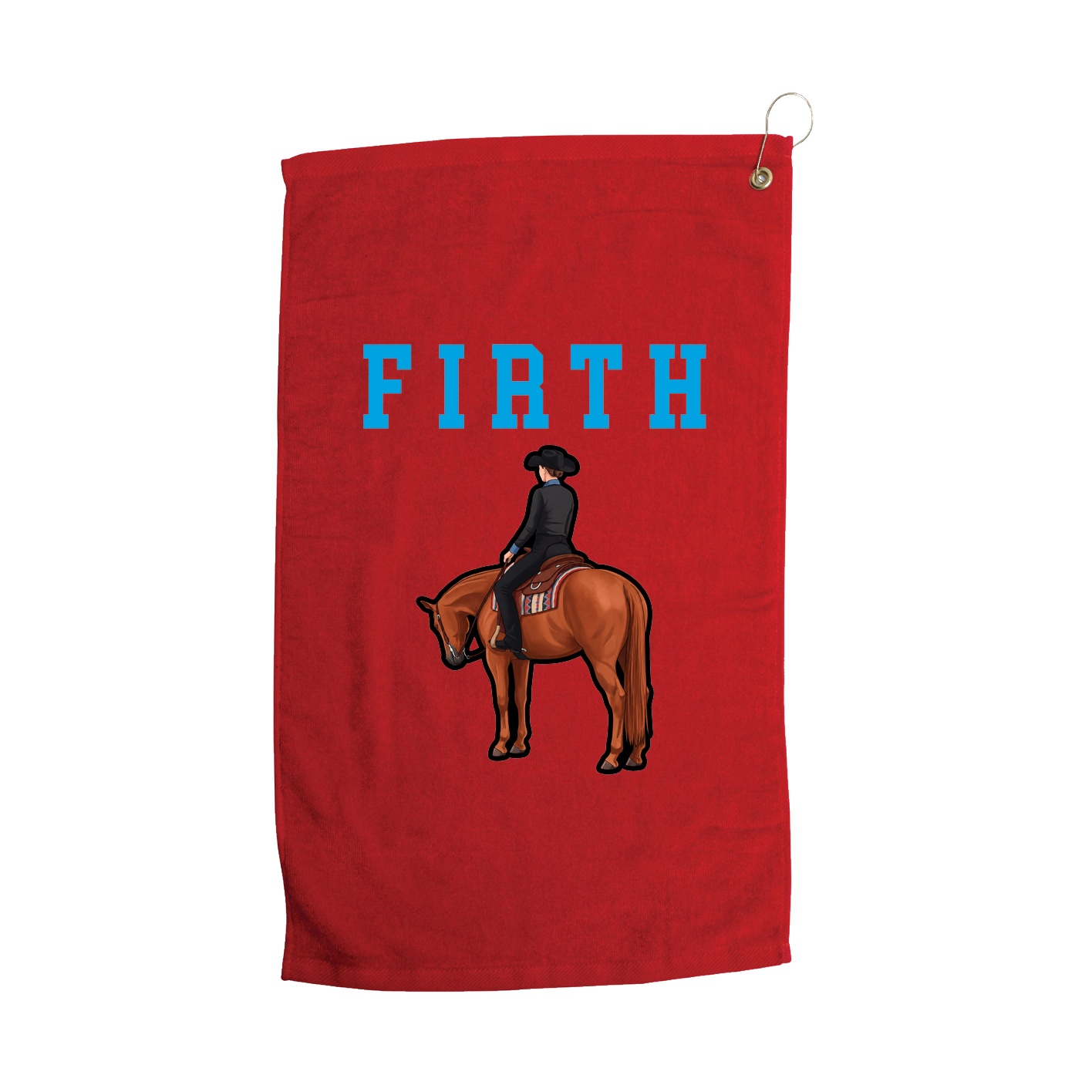 Golf Towel — Shirsey in Red