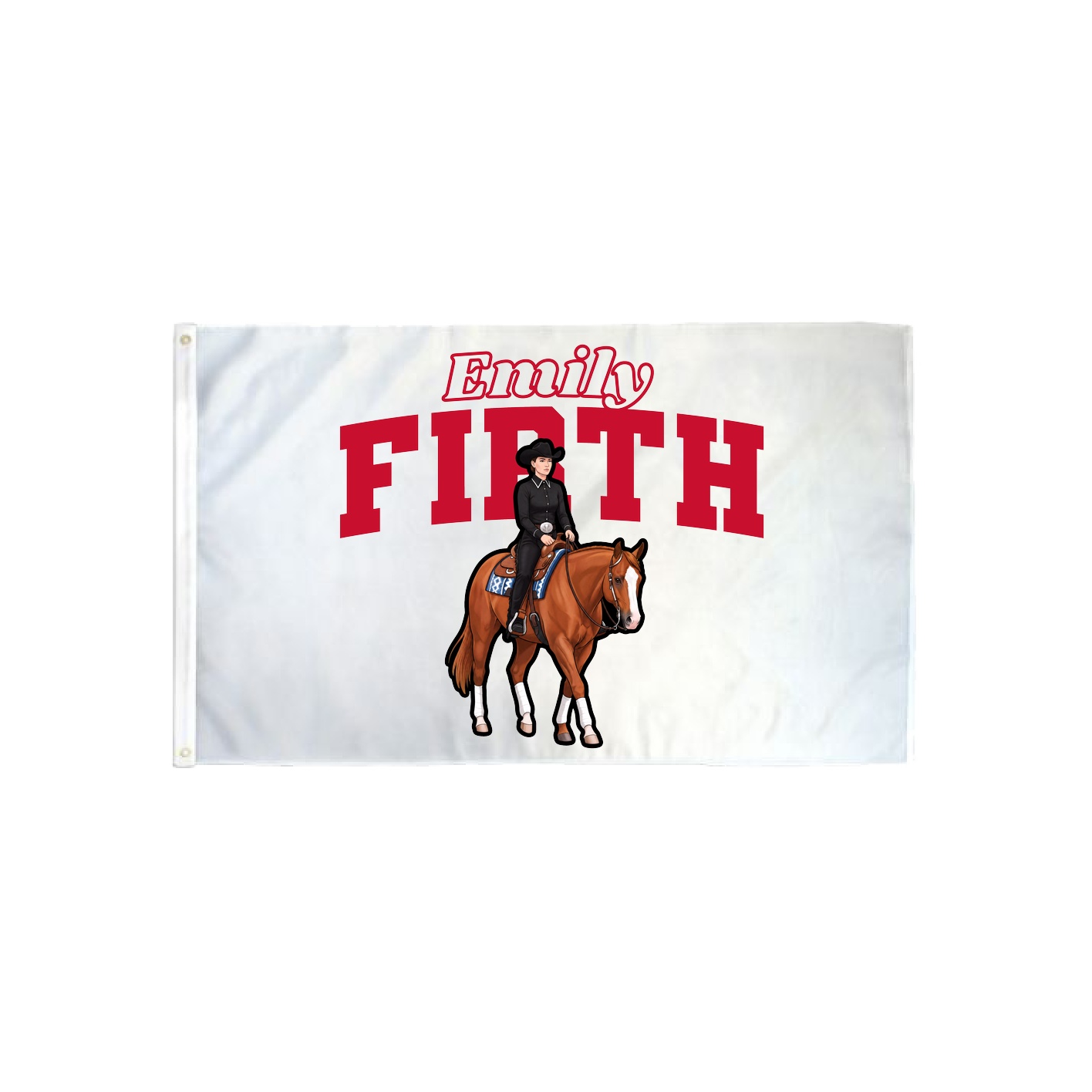 3x5 Flag — Name Arch in Classic