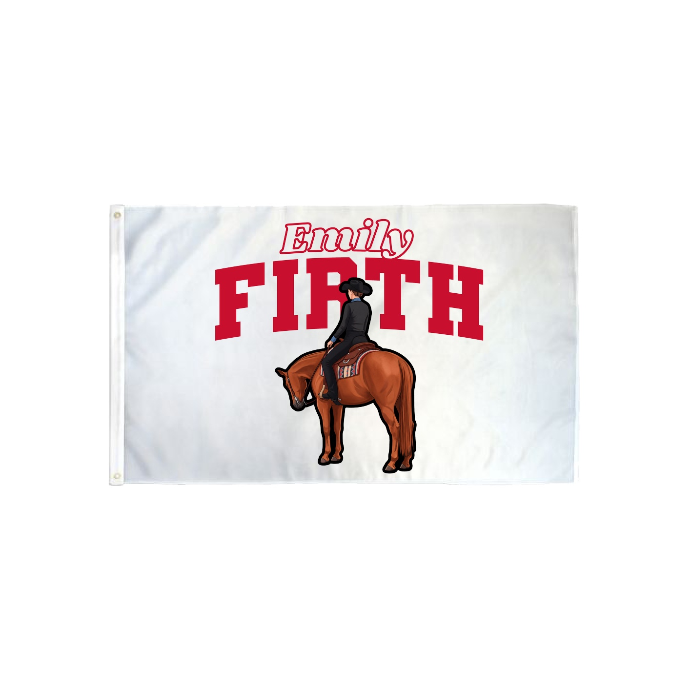 3x5 Flag — Name Arch in Classic