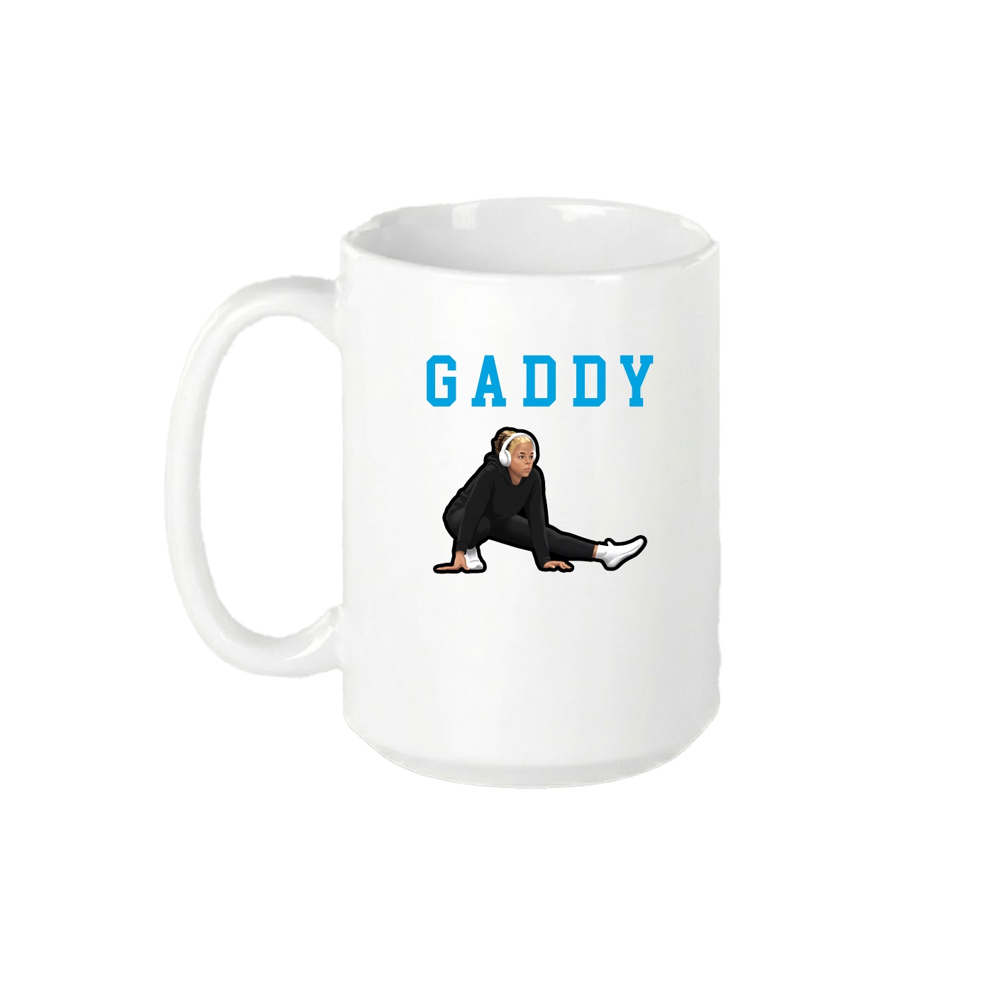 15oz Coffee Mug — Shirsey in White