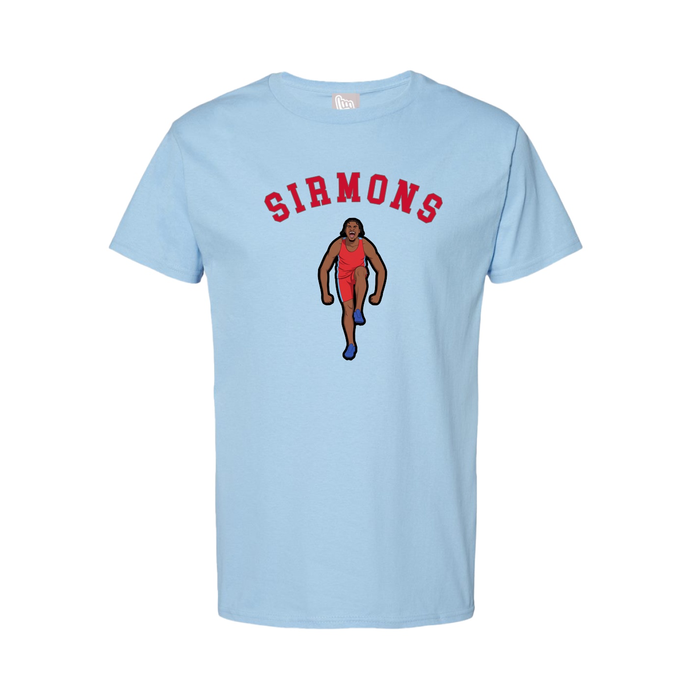 Youth Tee — Shirsey Arch in Light Blue
