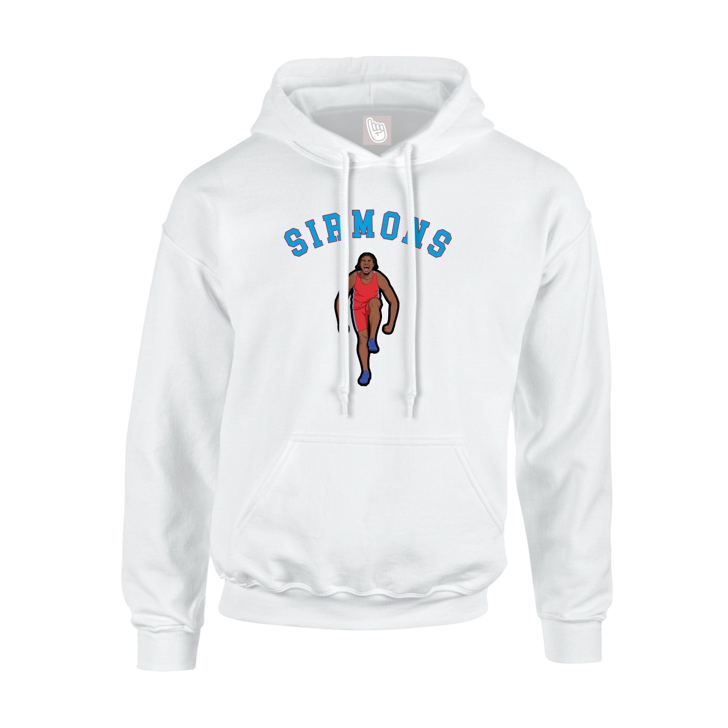 Youth Hoodie — Shirsey Arch in White