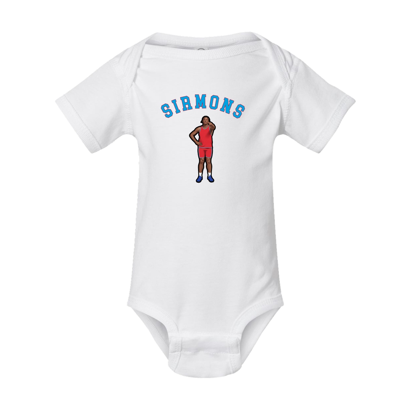 Baby Onesie — Shirsey Arch in White