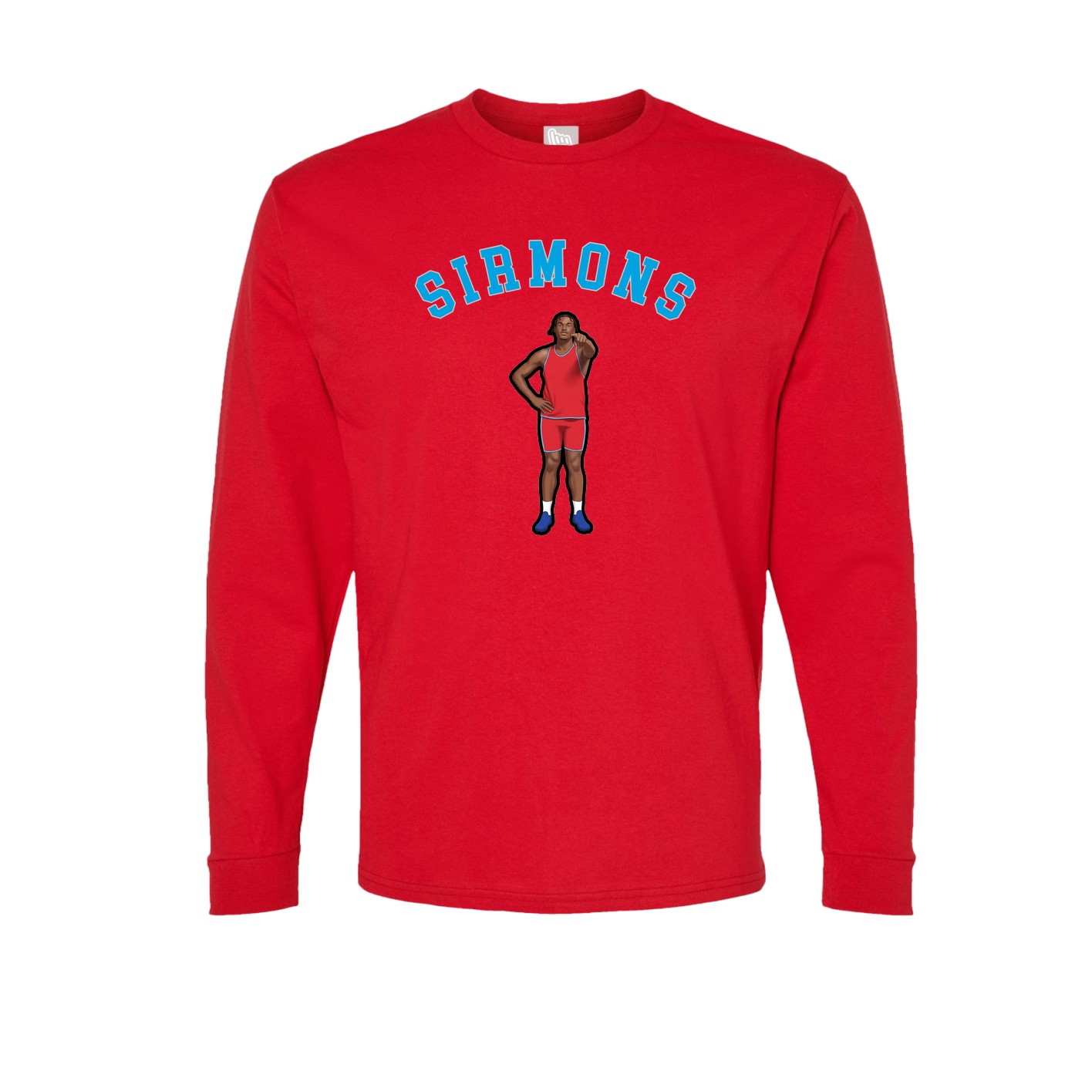 Long Sleeve Tee — Shirsey Arch in Red