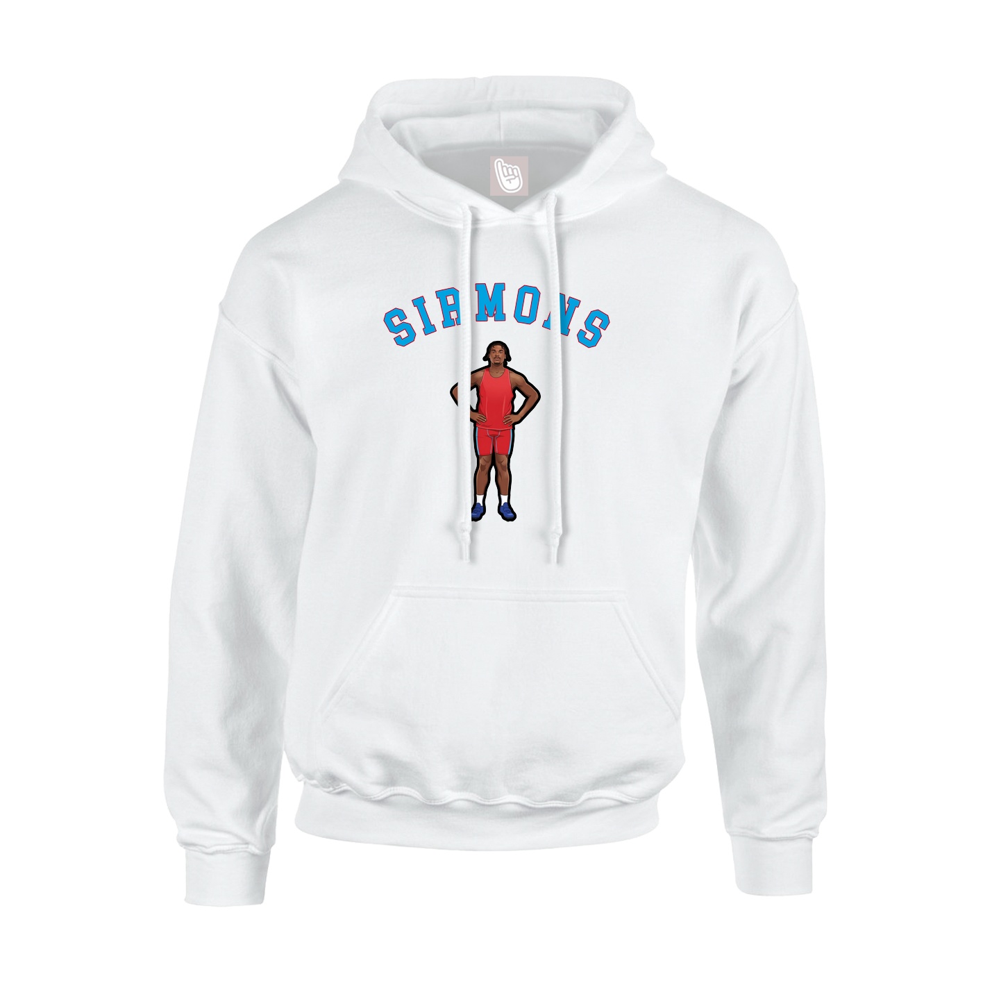 Hoodie — Shirsey Arch in White