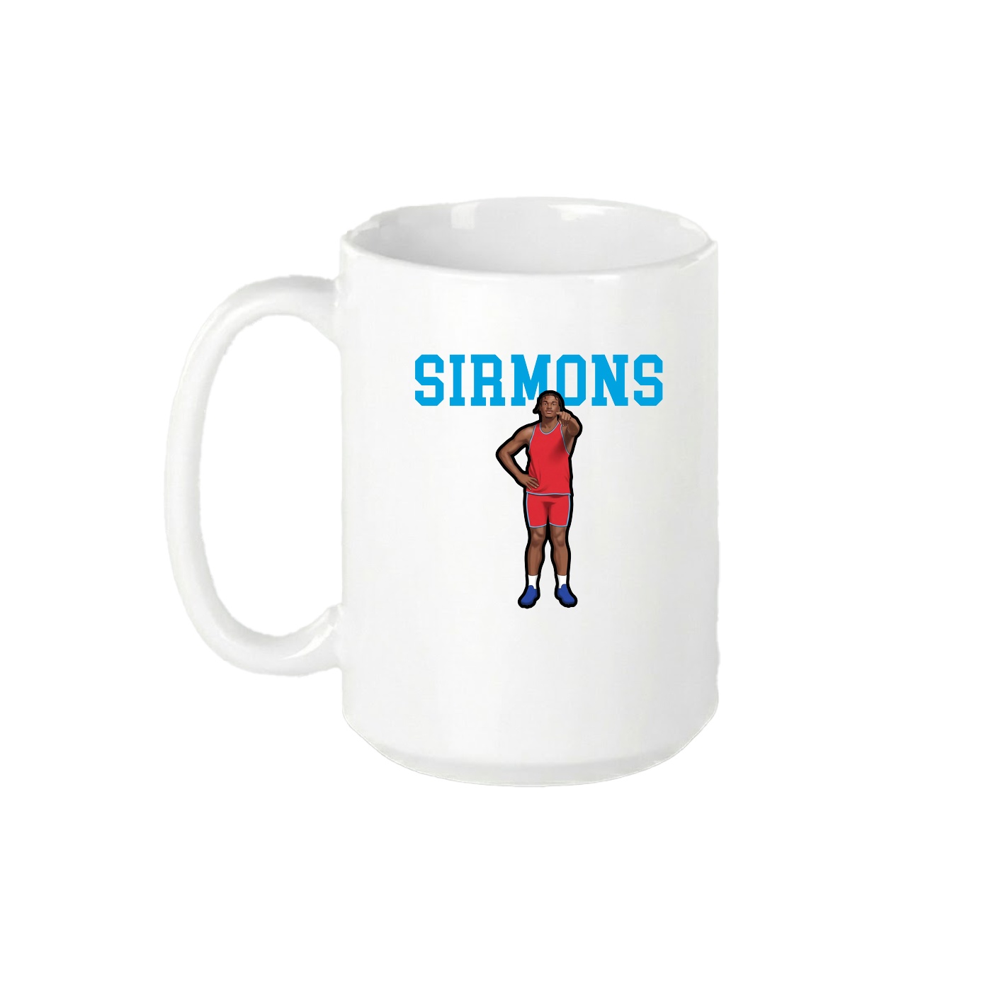 15oz Coffee Mug — Shirsey in White