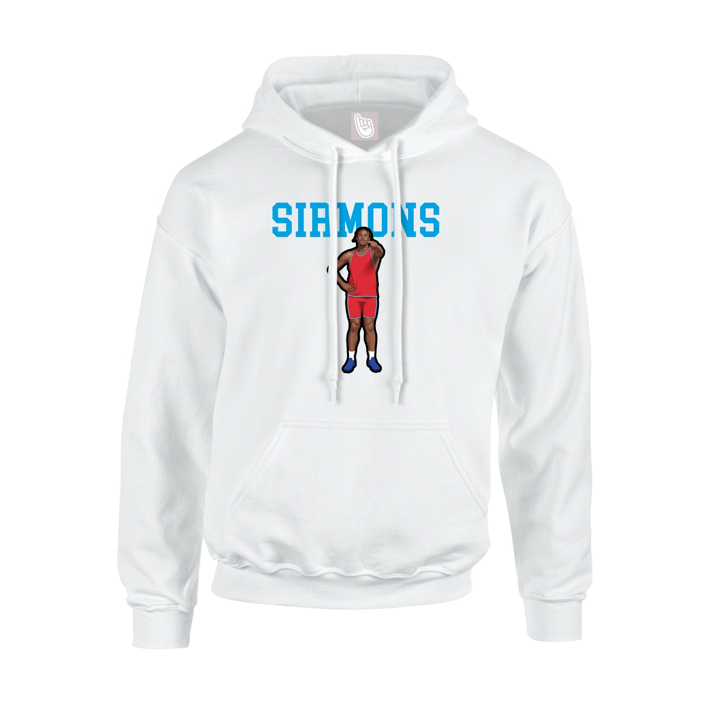 Hoodie — Shirsey in White