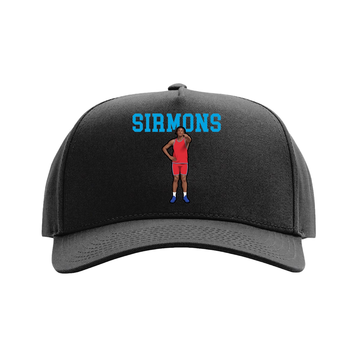 Full Fabric Five-Panel Champ Cap