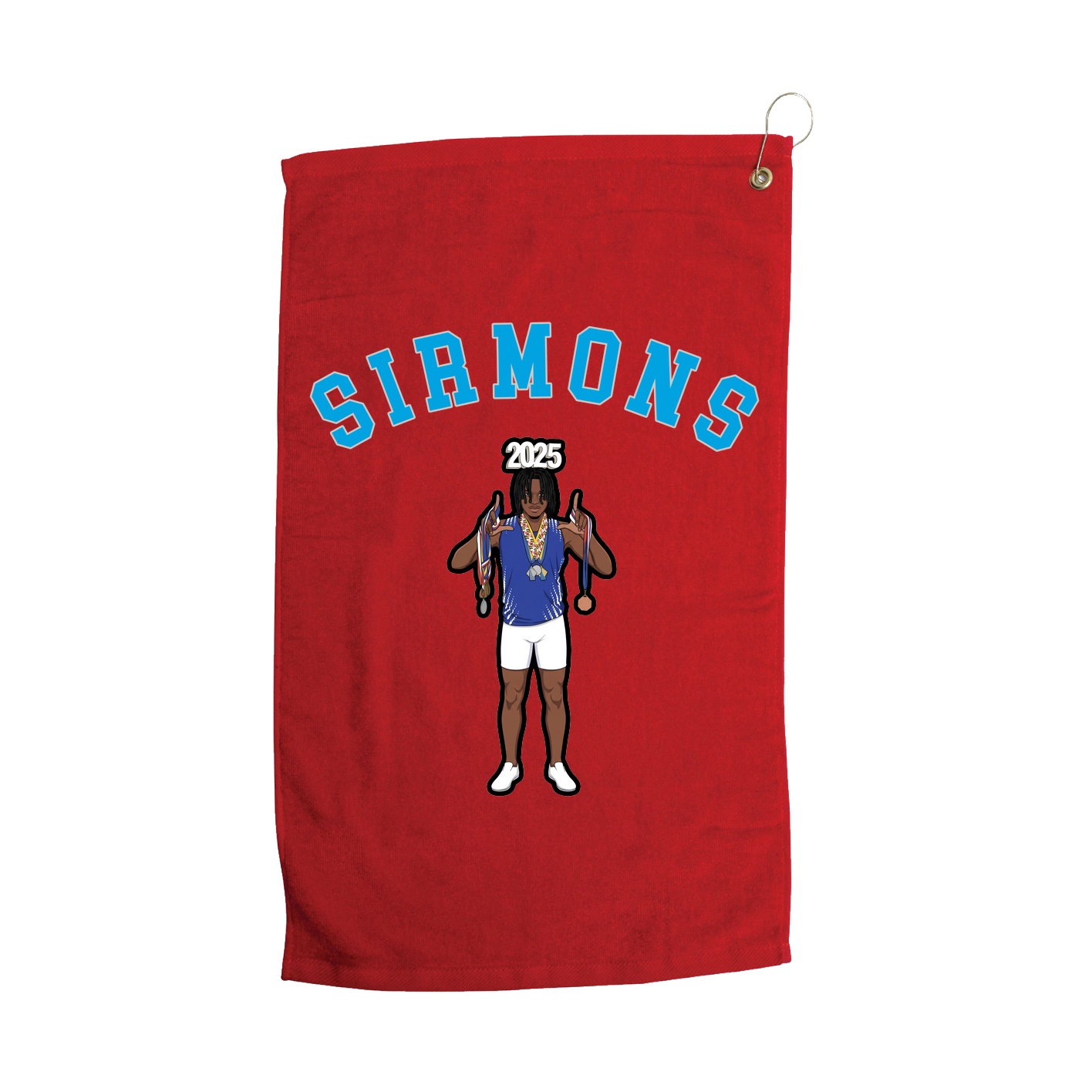 Golf Towel — Shirsey Arch in Red