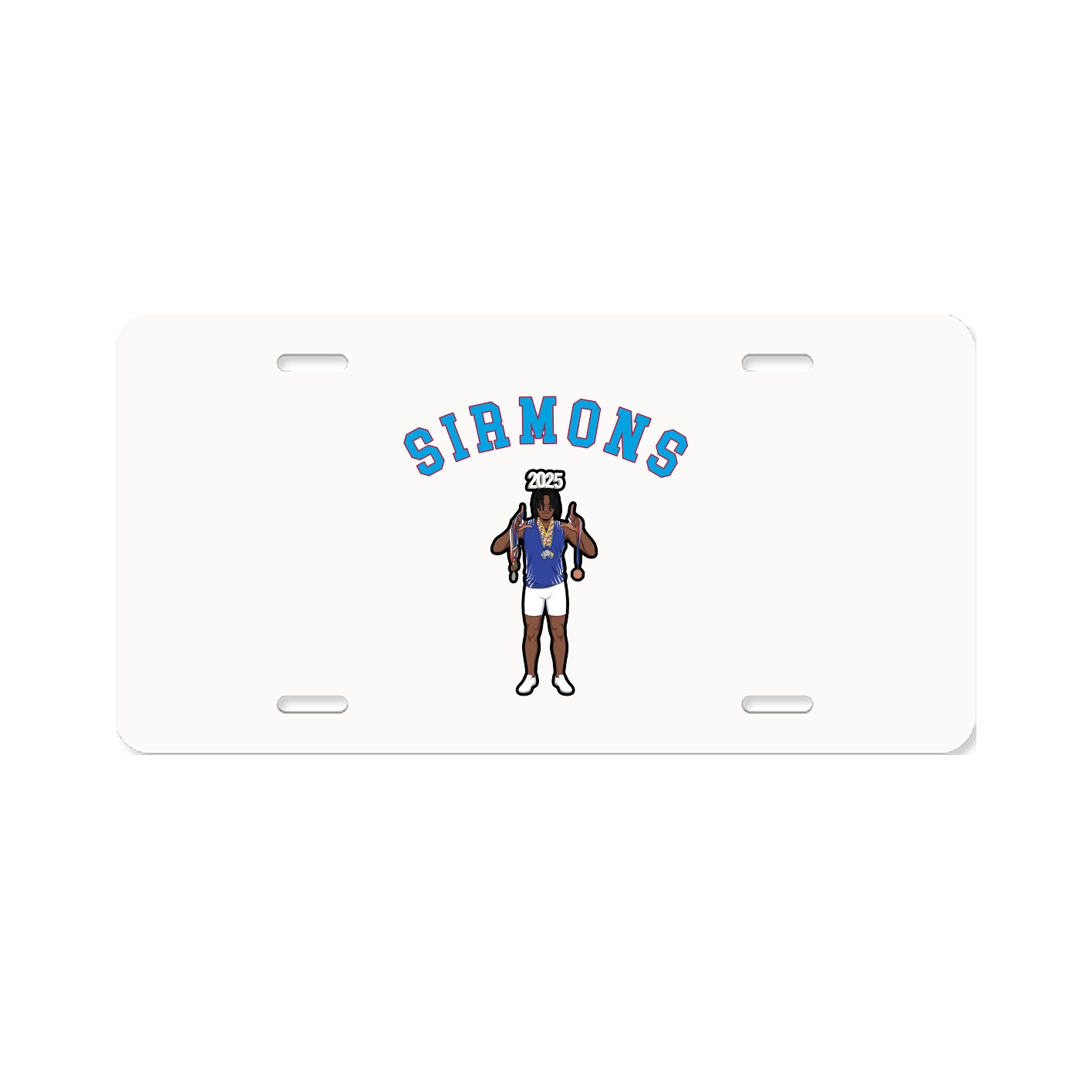 License Plate — Shirsey Arch in Classic