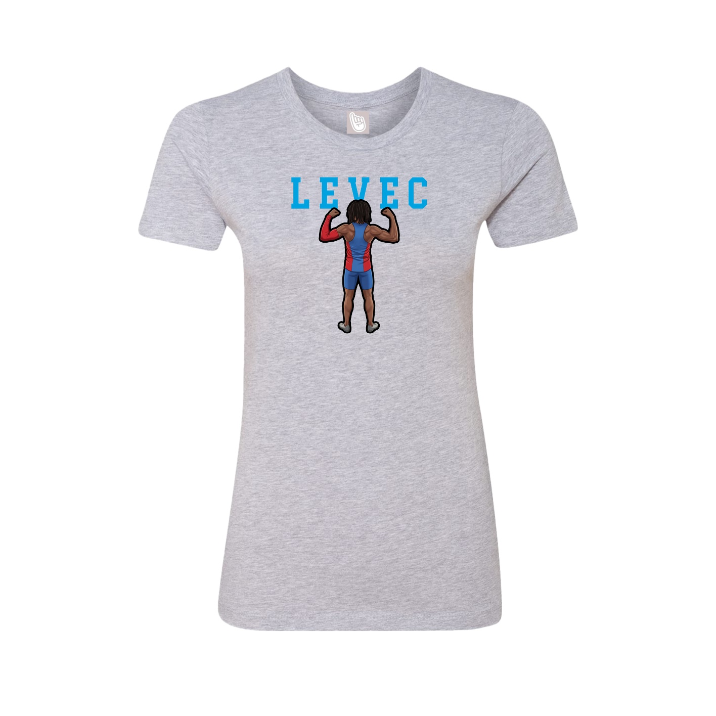 Fitted Women's Tee — Shirsey in Grey