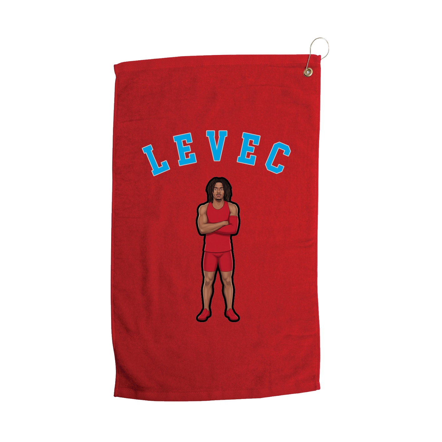 Golf Towel — Shirsey Arch in Red