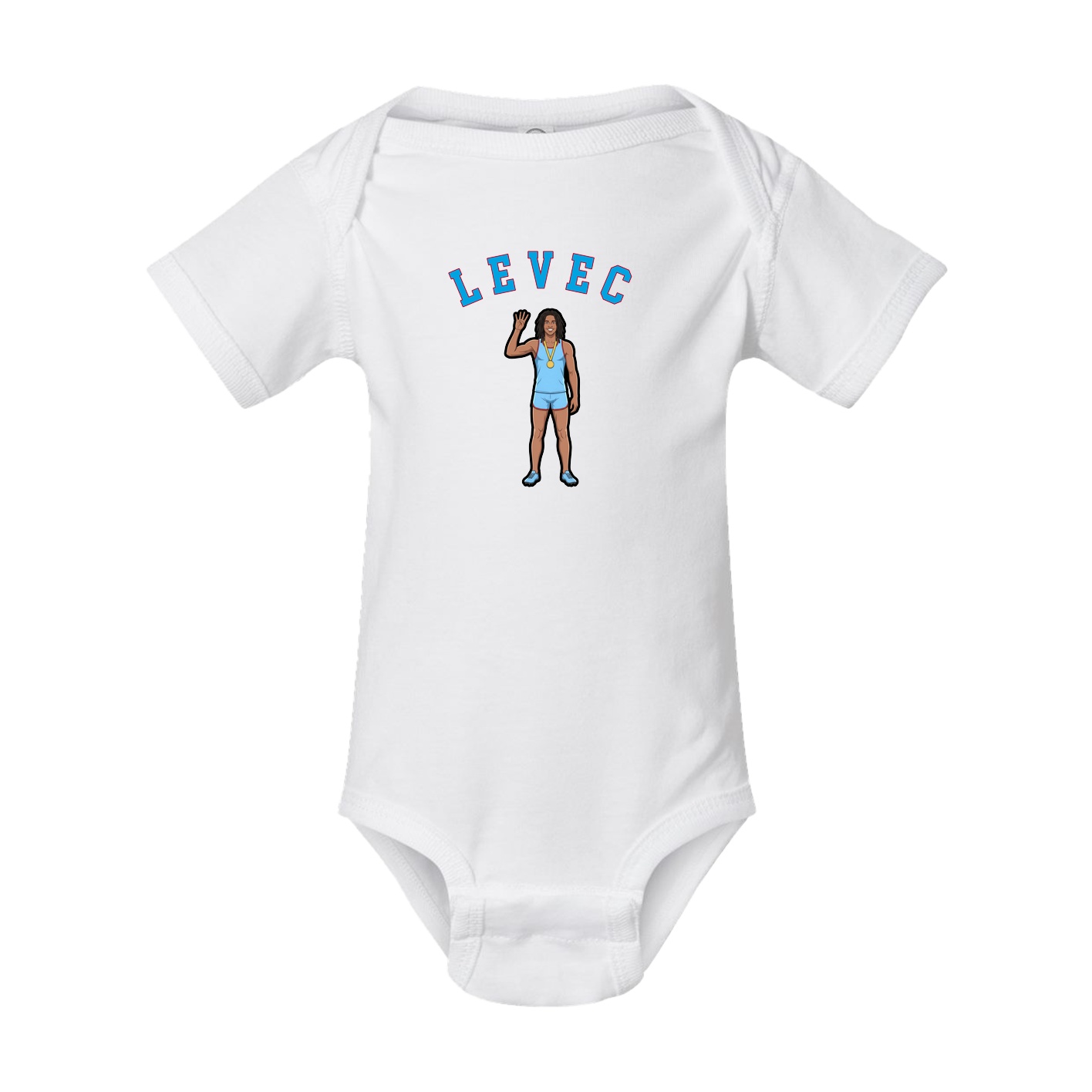 Baby Onesie — Shirsey Arch in White