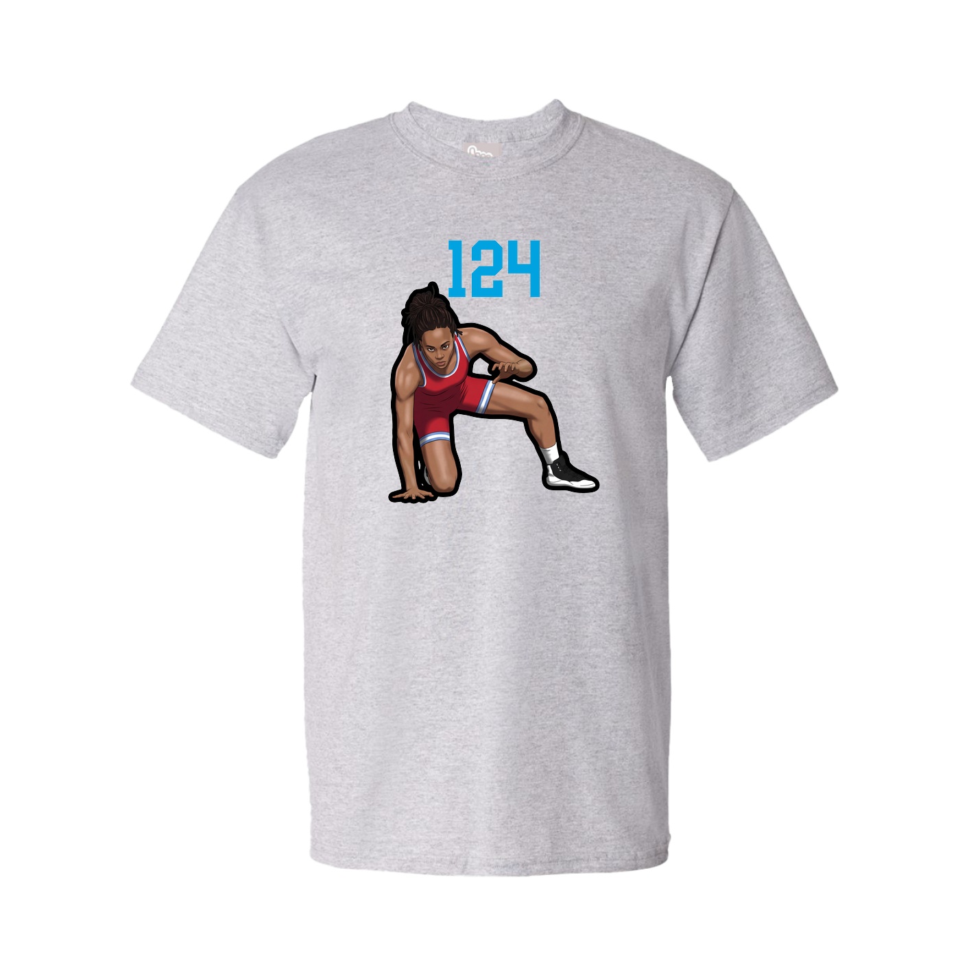 Tee — Number Top in Grey