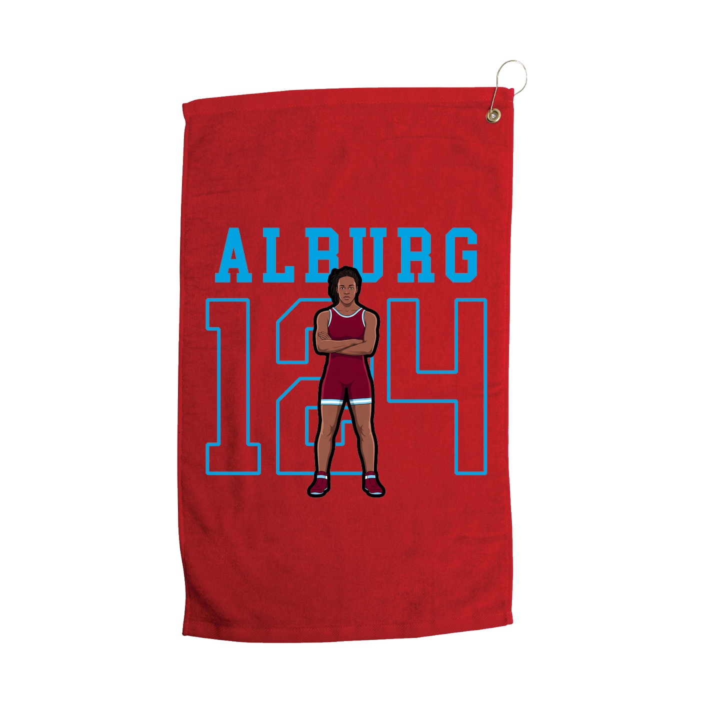 Golf Towel — Shirsey in Red