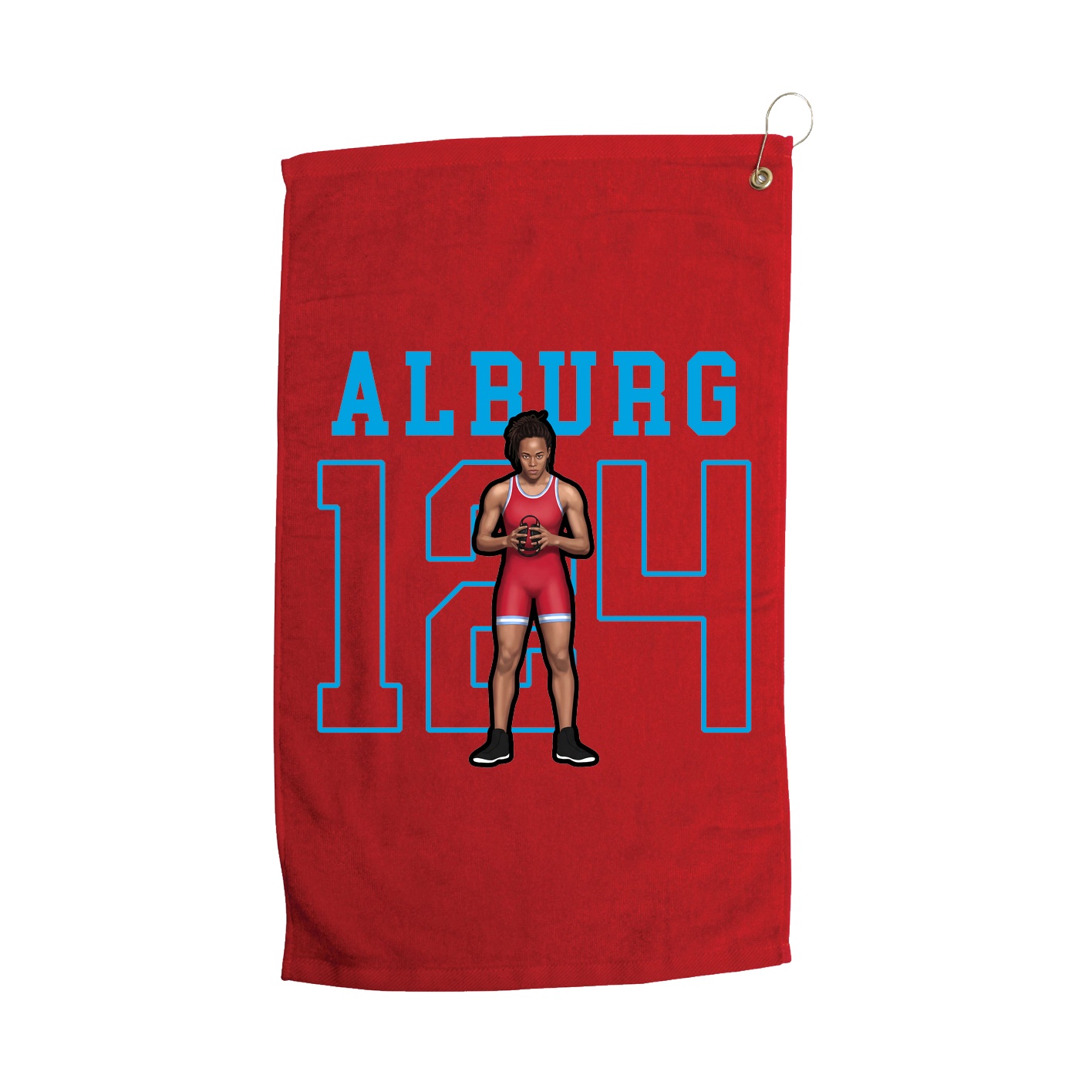 Golf Towel — Shirsey in Red