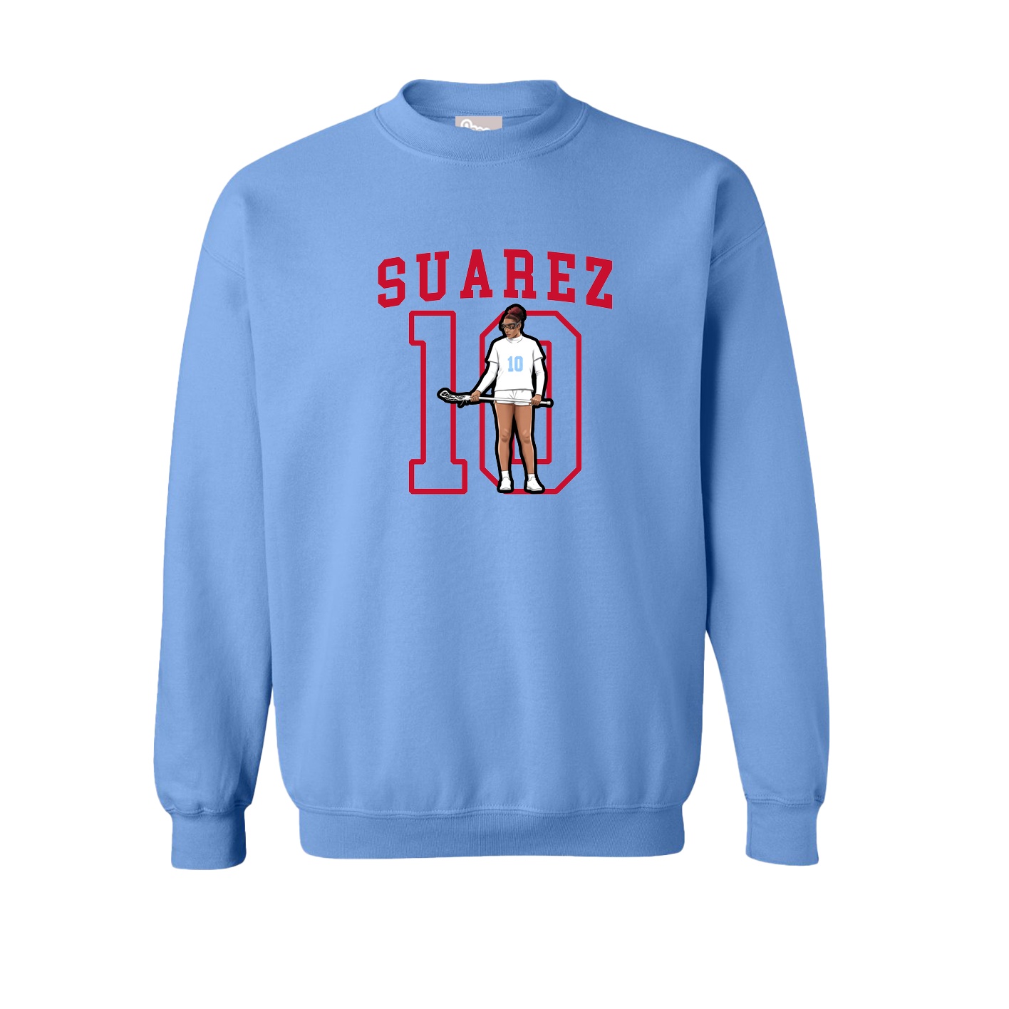 Fleece Crew — Shirsey in Powder Blue