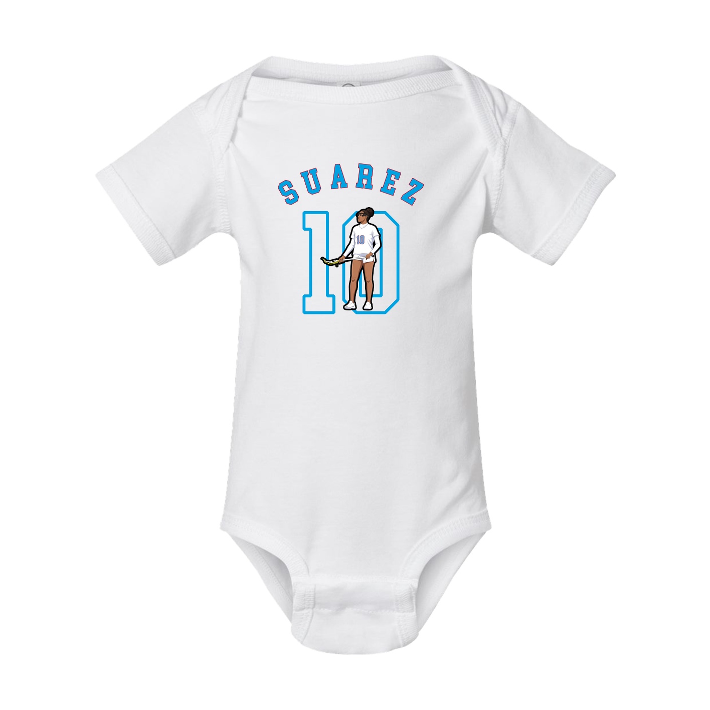 Baby Onesie — Shirsey Arch in White