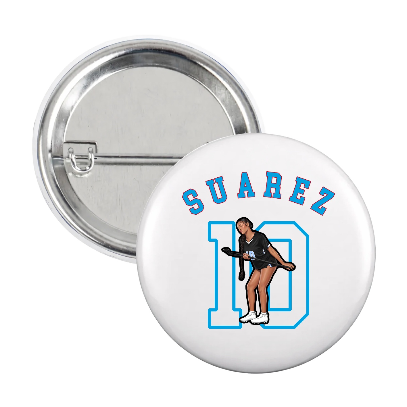 Game Day Button — Shirsey Arch in White